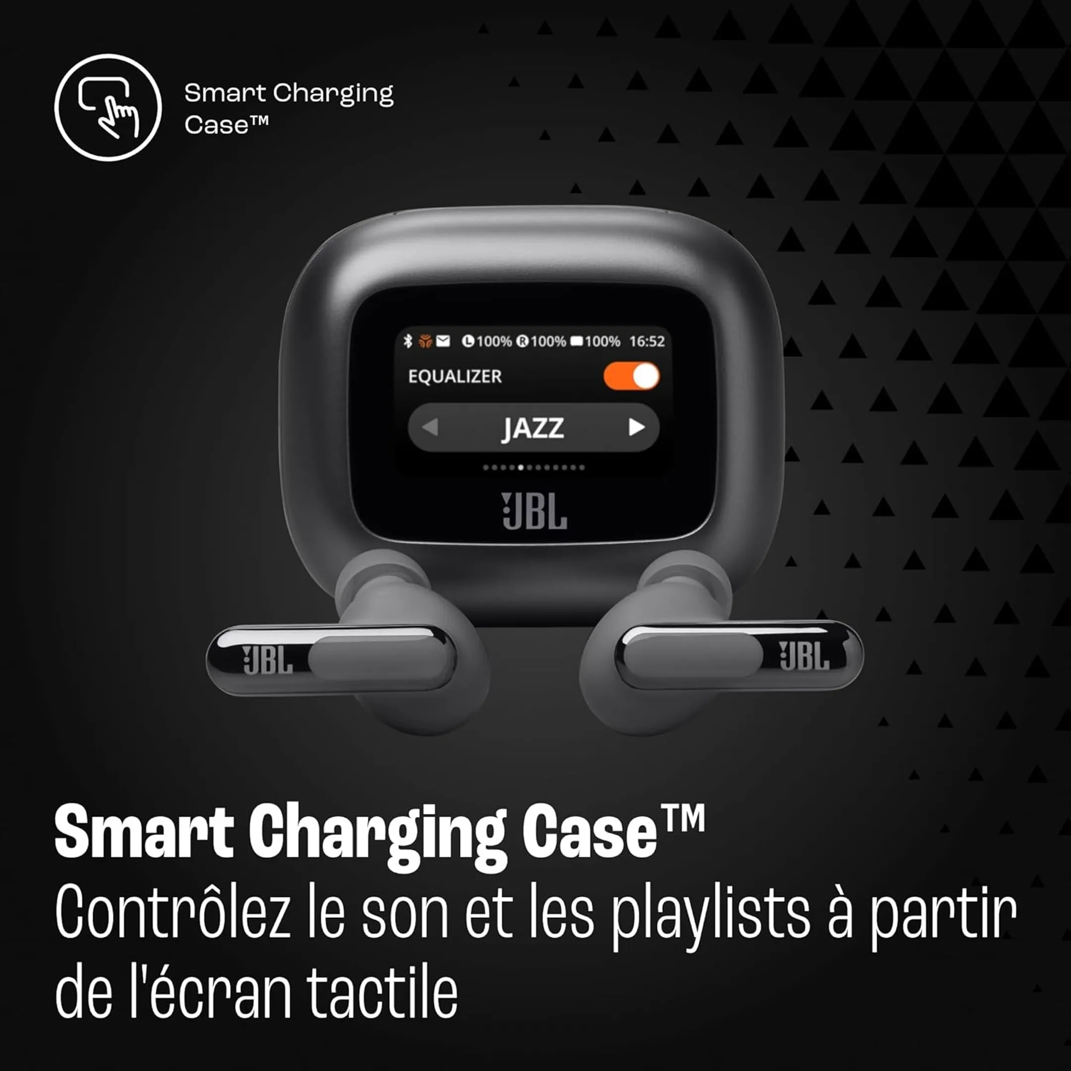 JBL Ecouteurs sans fil Bluetooth Live Beam 3 - Noir image