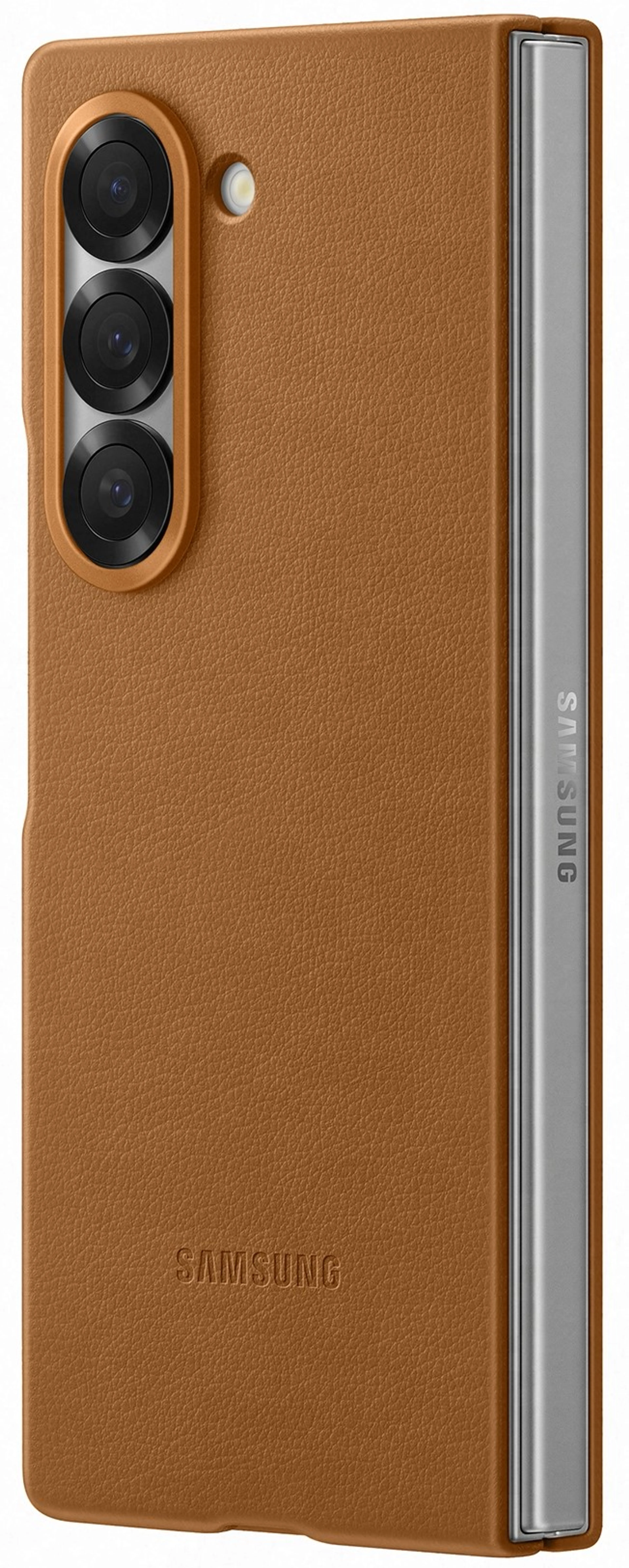Samsung Coque Premium pour Galaxy Z Fold6 - Brun image