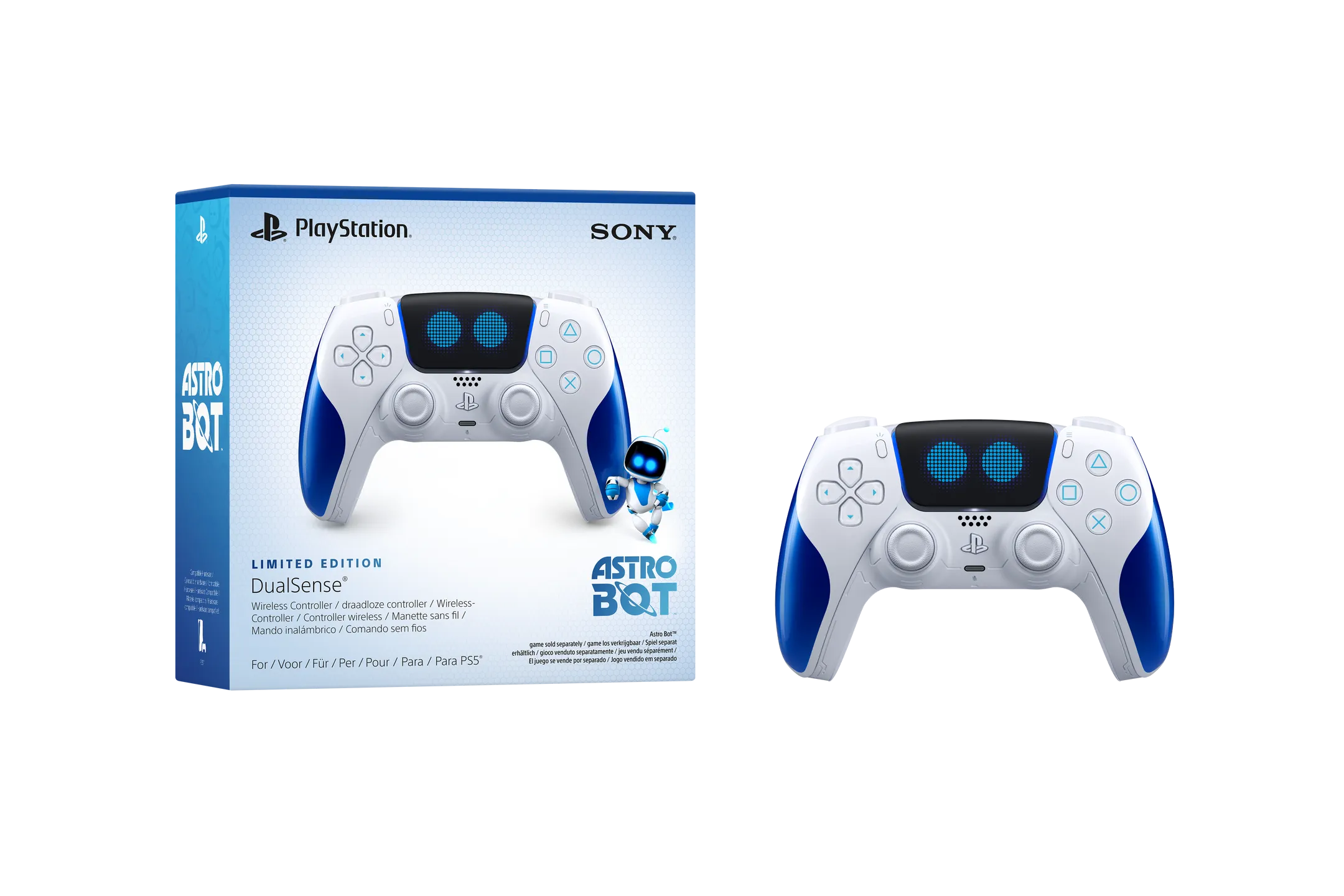Sony PS5 DualSense Wireless Controller - ASTRO BOT Limited Edition image