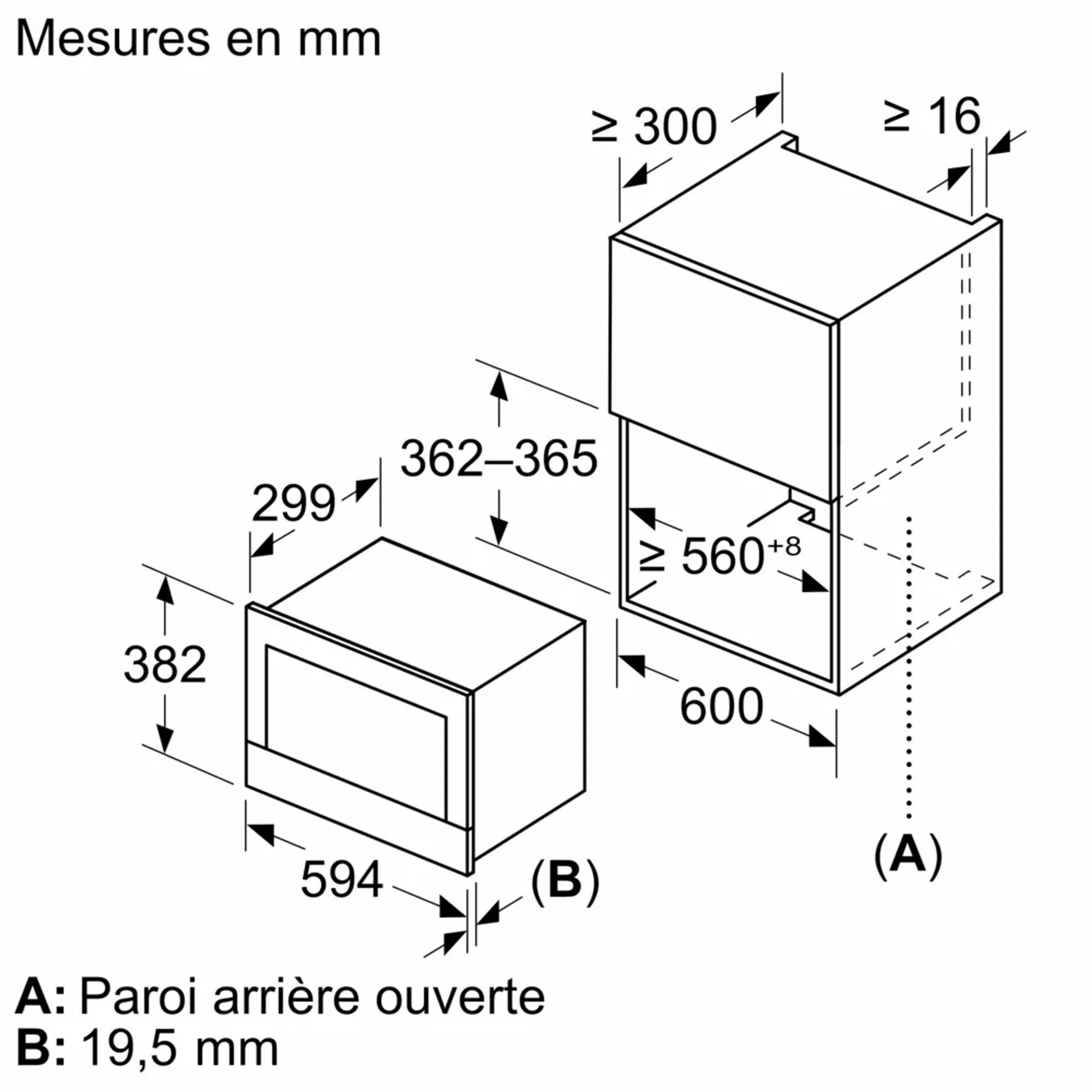 Siemens Micro-ondes encastrable iQ700 BF722R1B1 image
