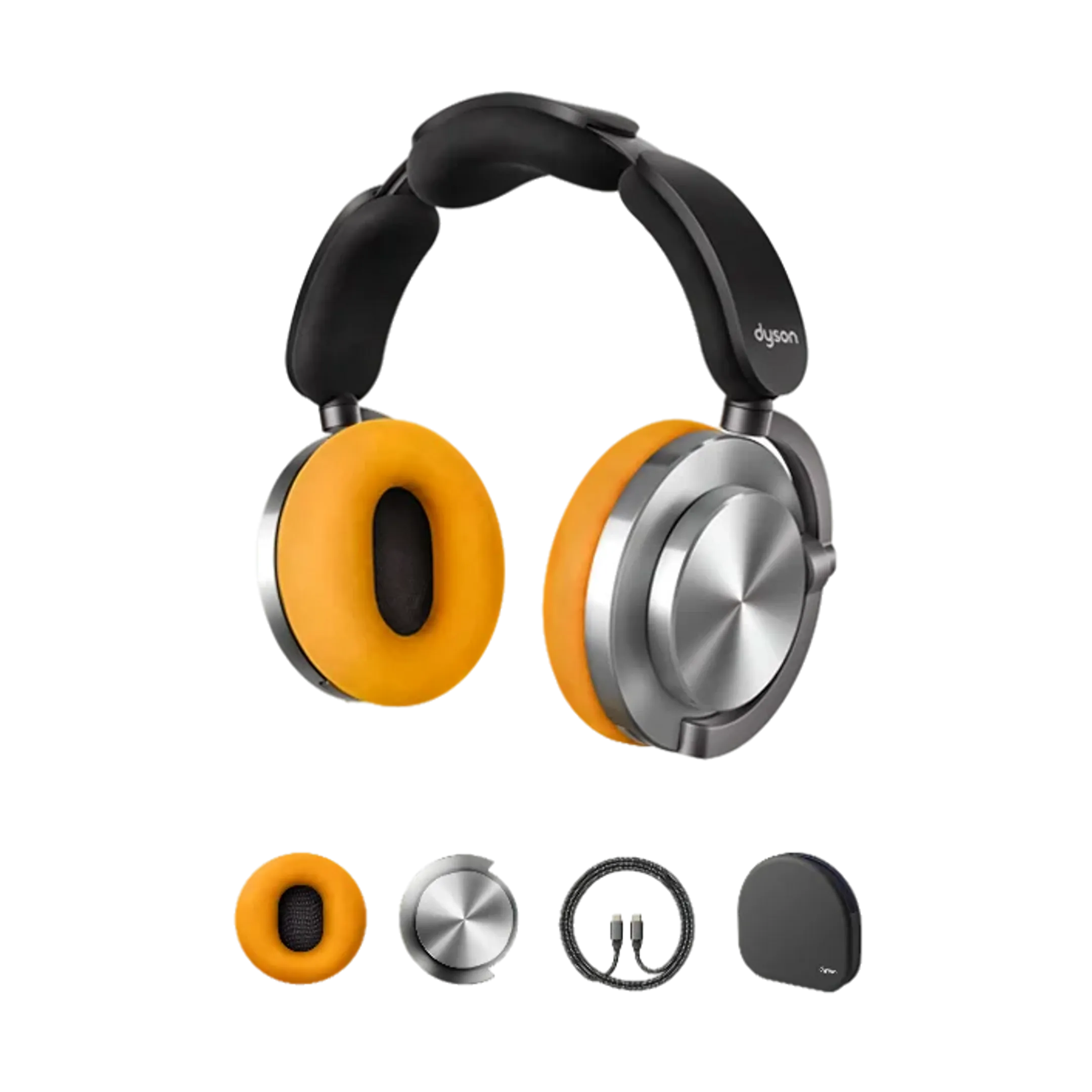 Casque sans fil OnTrac Aluminium/Jaune Pop