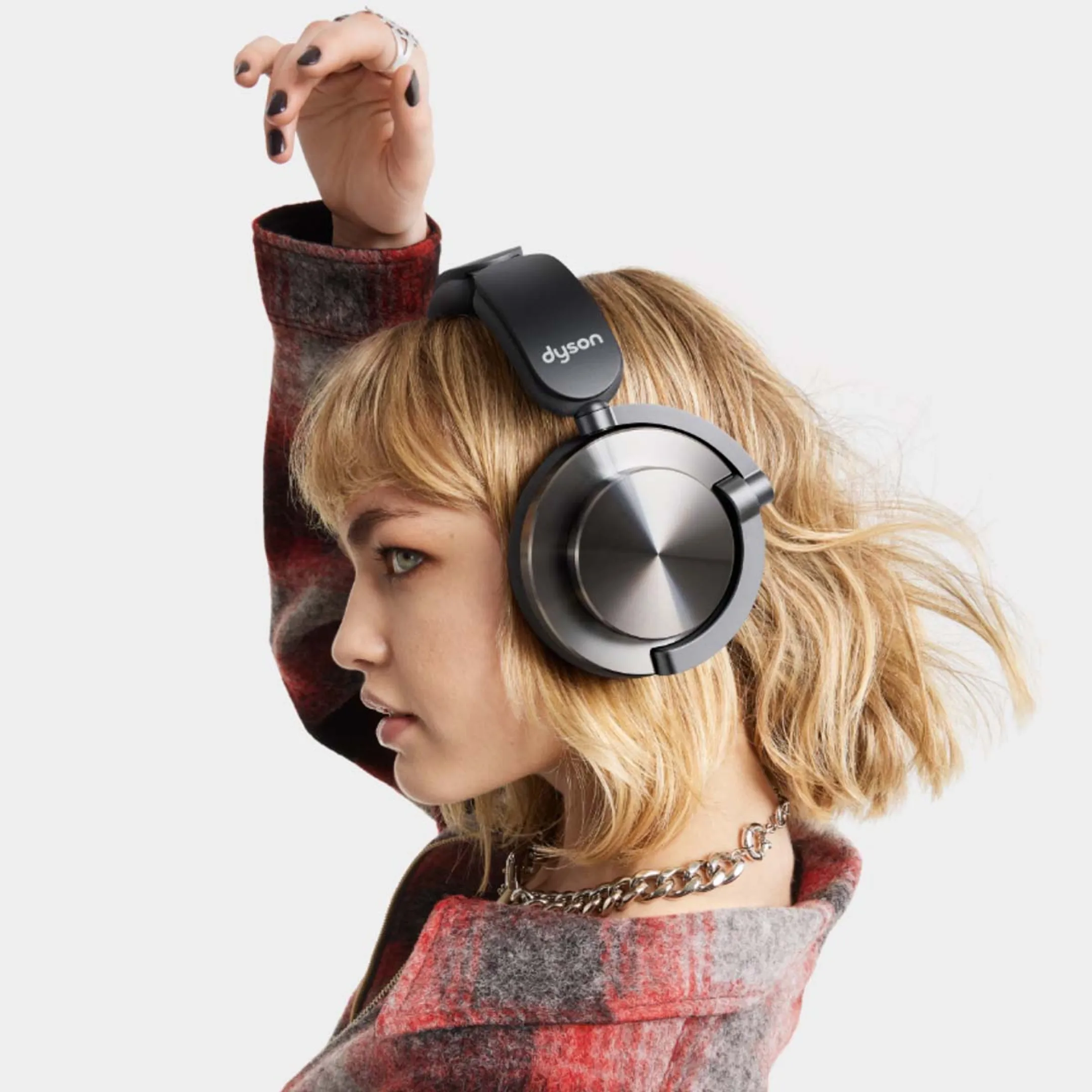 Dyson Coques extérieurs OnTrac - CNC Noir Nickel image