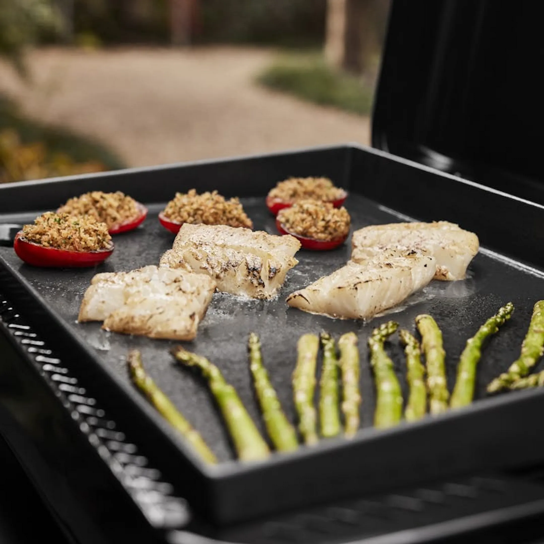 Weber Gas griddle Premium Slate GP 56 cm image