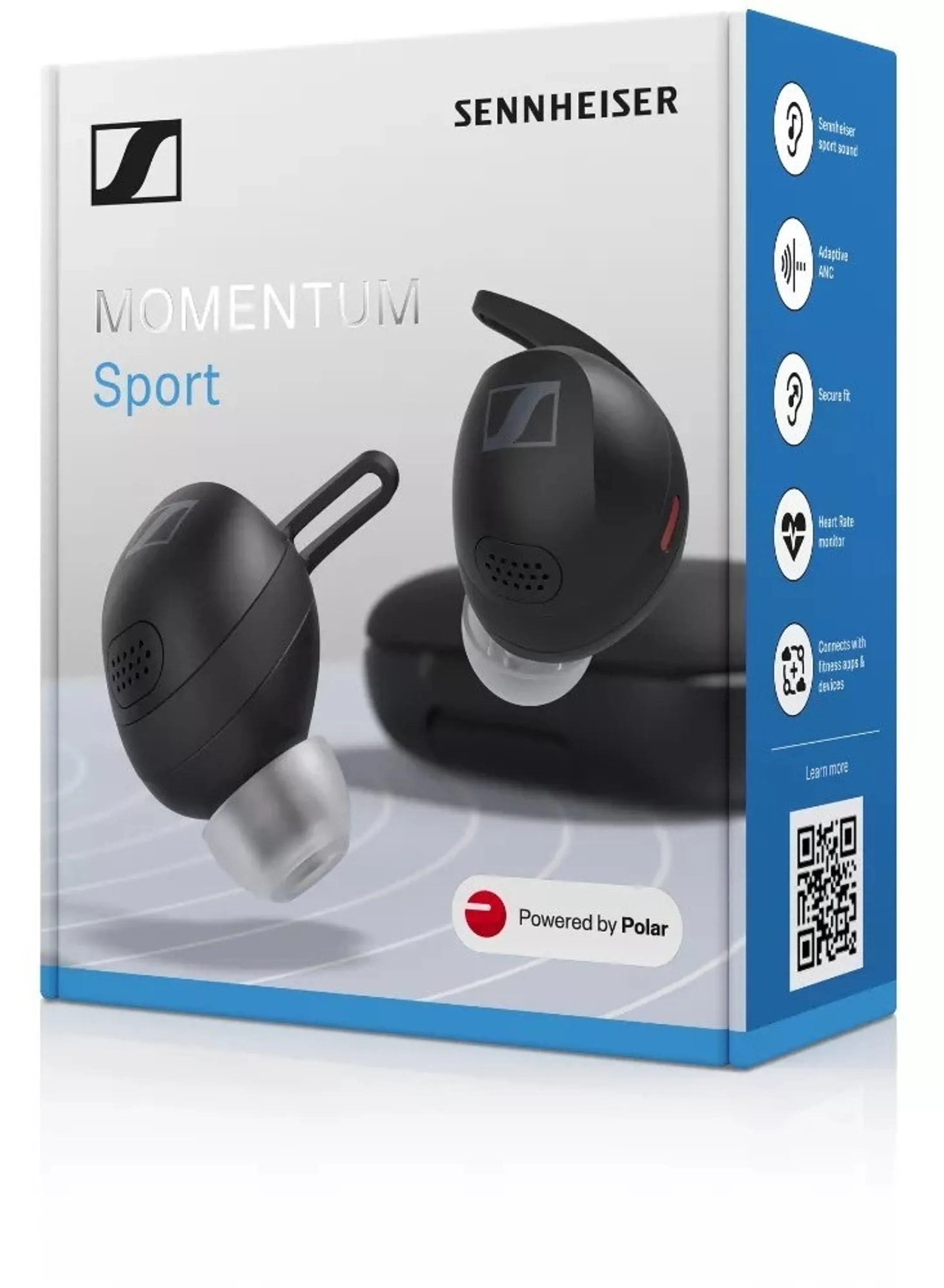 Sennheiser Ecouteurs sans fil Momentum Sport - Noir image