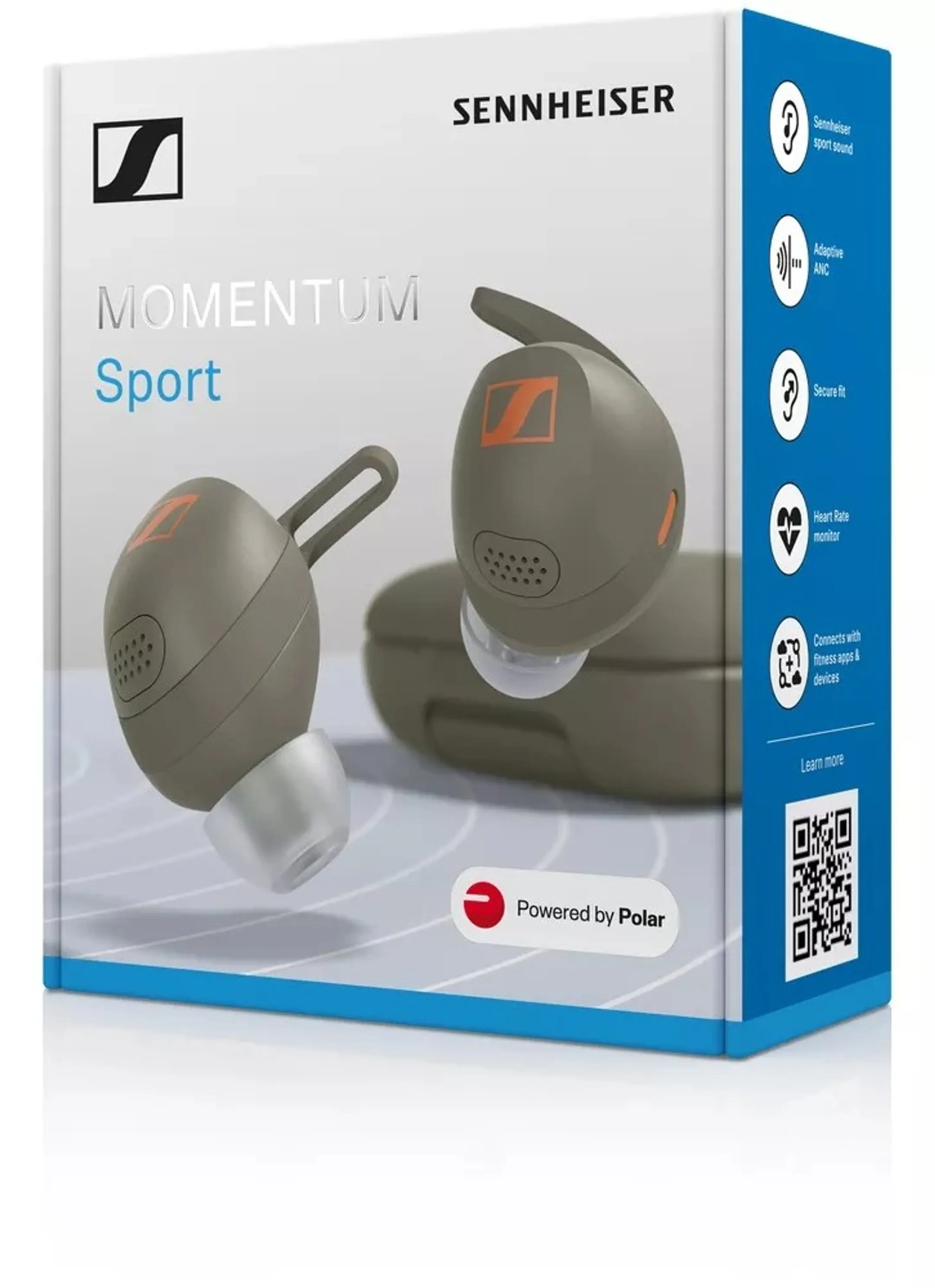 Sennheiser Ecouteurs sans fil Momentum Sport - Olive image