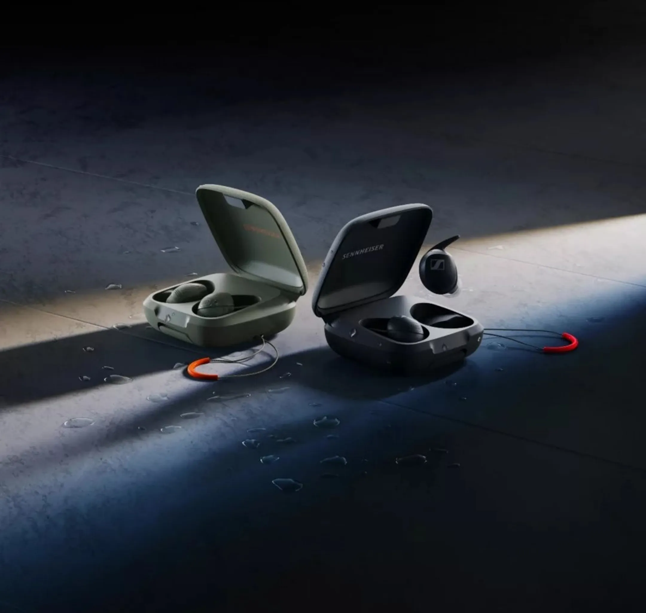 Sennheiser Ecouteurs sans fil Momentum Sport - Olive image