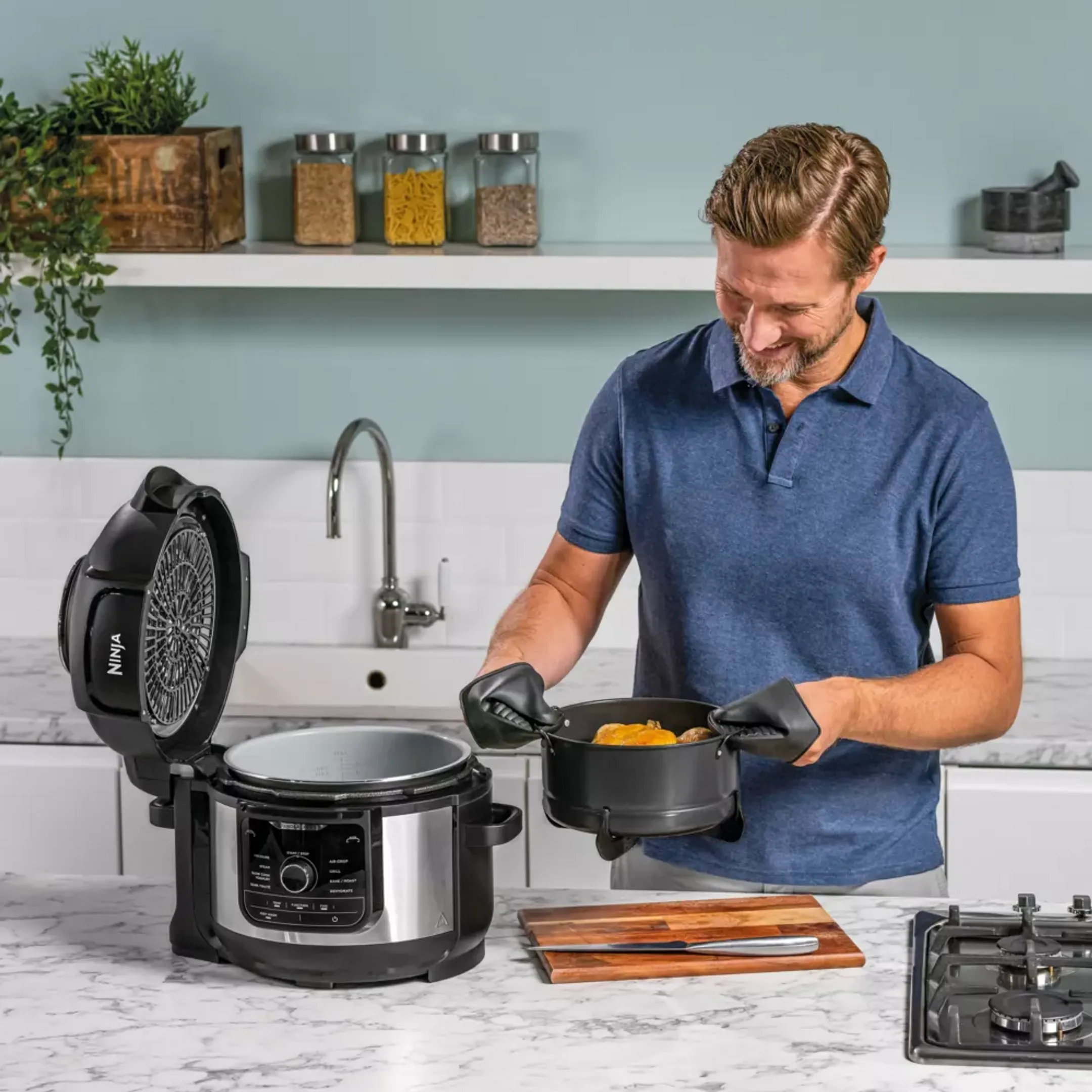 Ninja 9-in-1 Multi-cooker Foodi 6 L OP350FR image