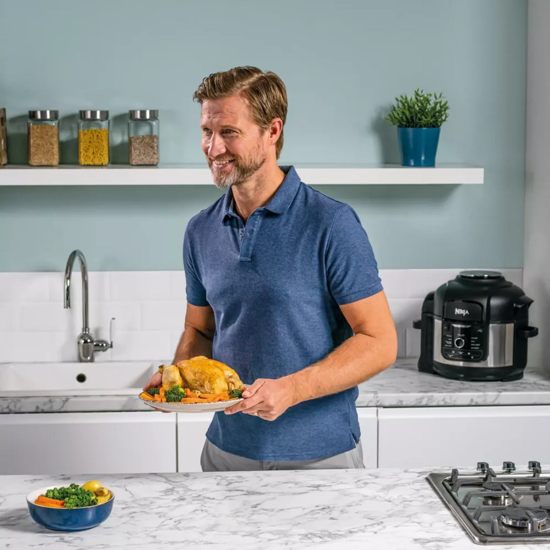 Ninja 9-in-1 Multi-cooker Foodi 6 L OP350FR image