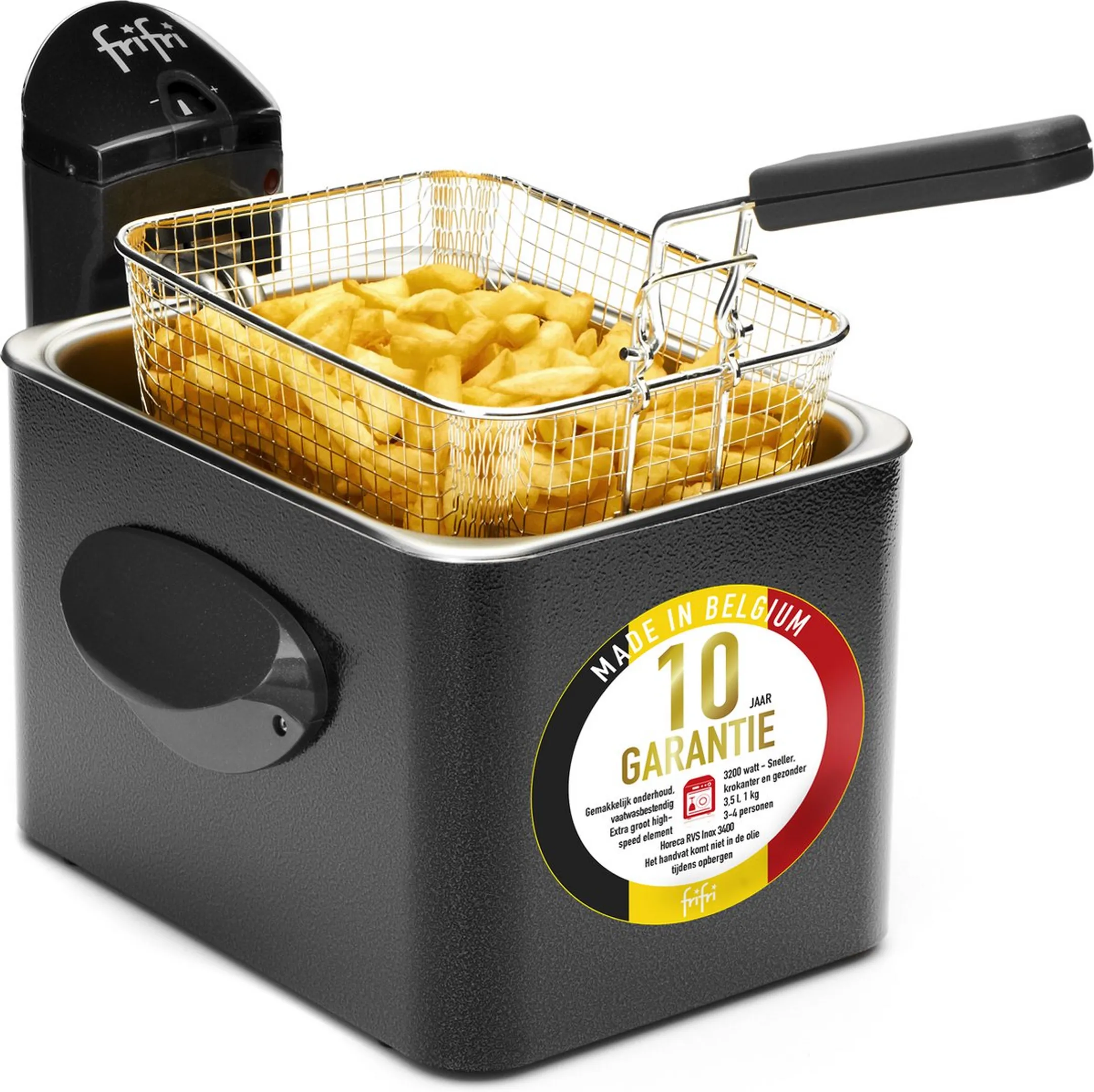 FriFri Fritteuse 1905A Duofil - 3200W - Schwarz image