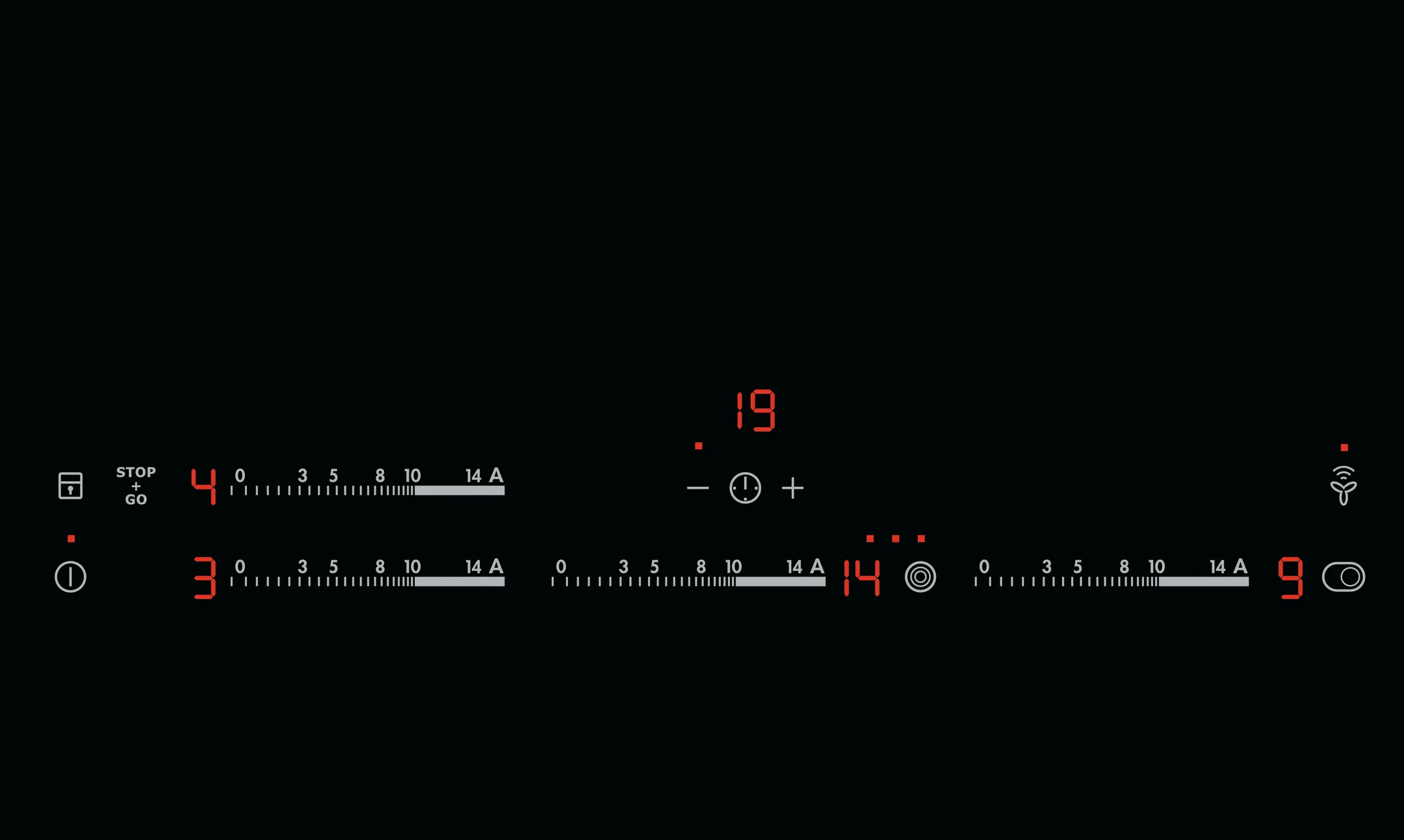 AEG Glaskeramikkochfeld HK854870FB Hob2Hood image