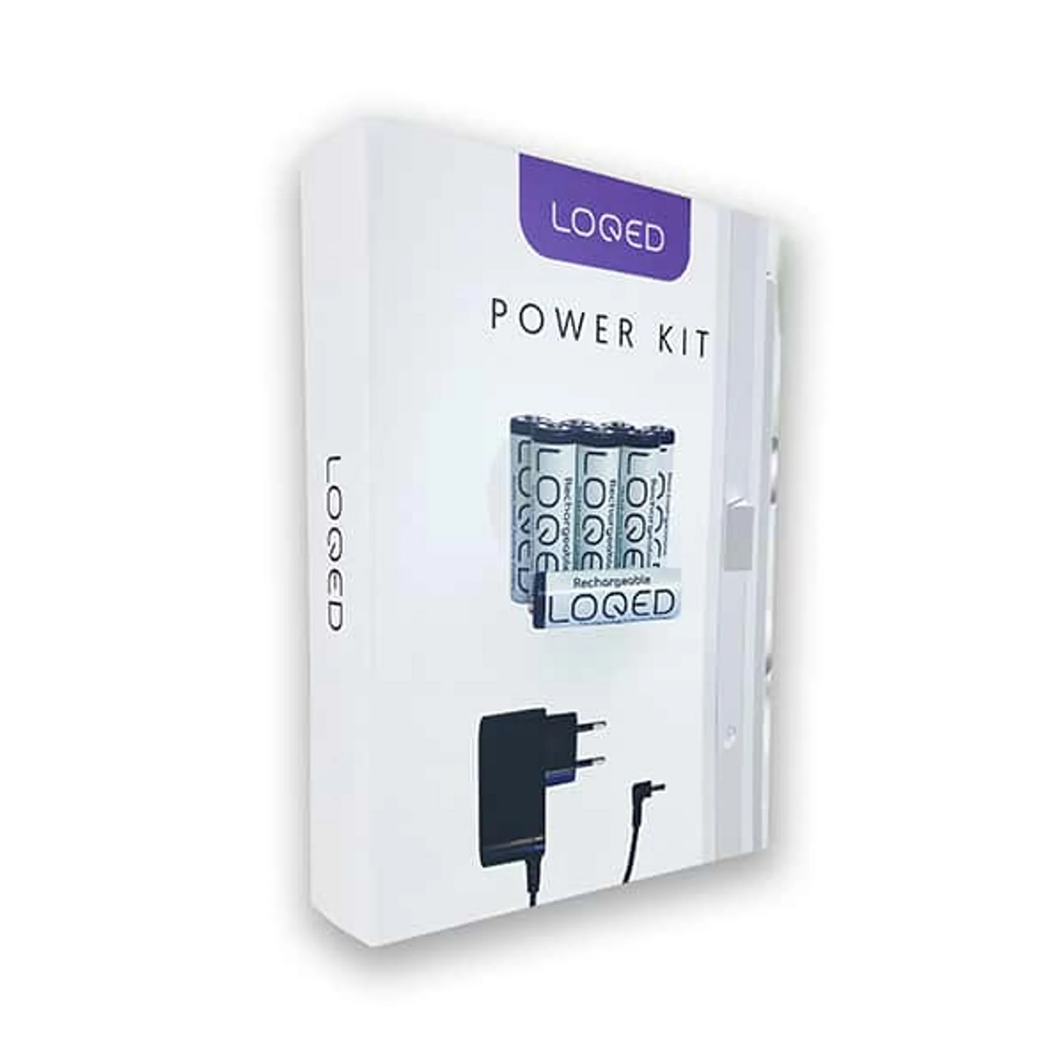 LOQED  Powerkit pour serrure connectée - Chargeur & 8 Batteries image