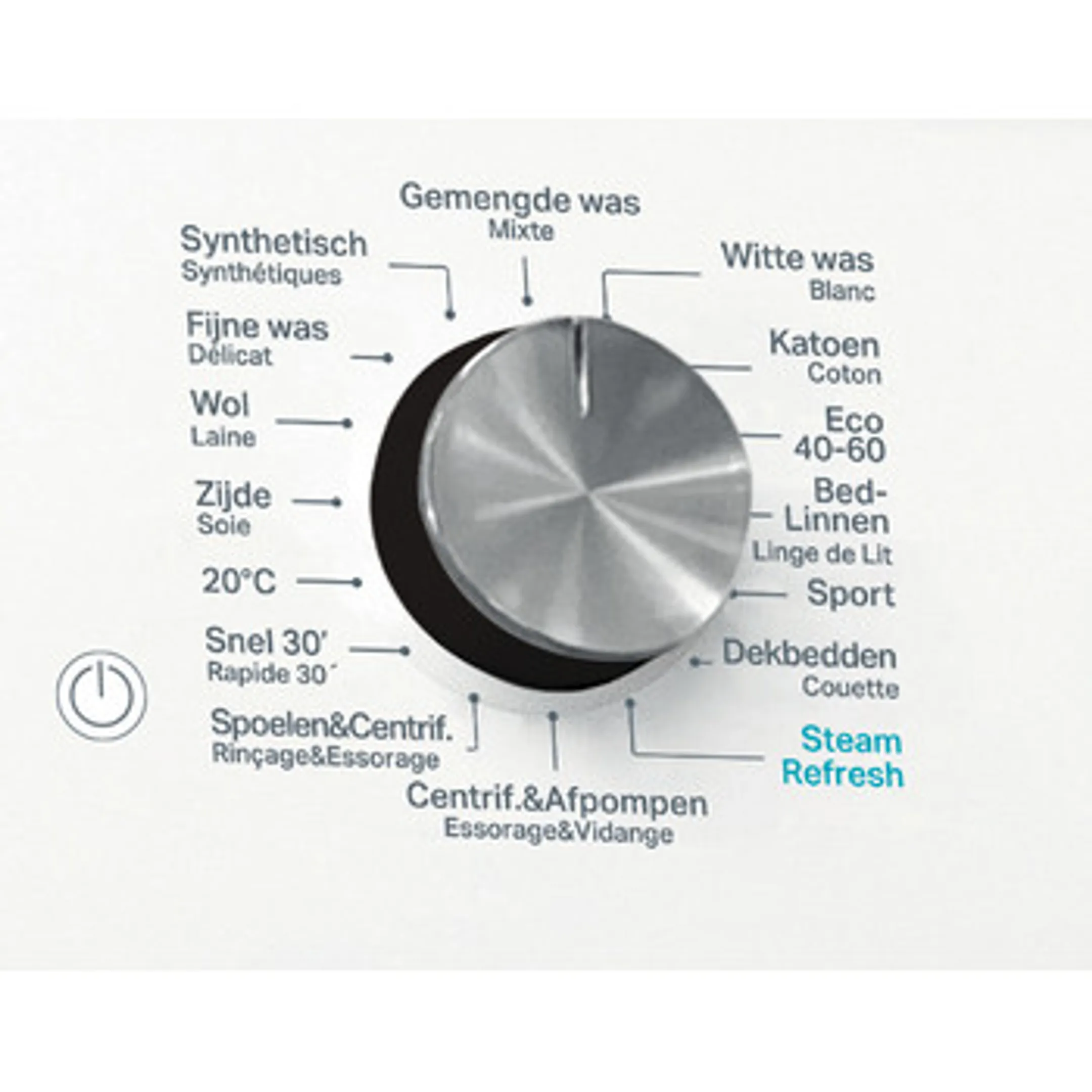 Whirlpool Washing machine FreshCare+ Steam FFD 9489E BSV BE image