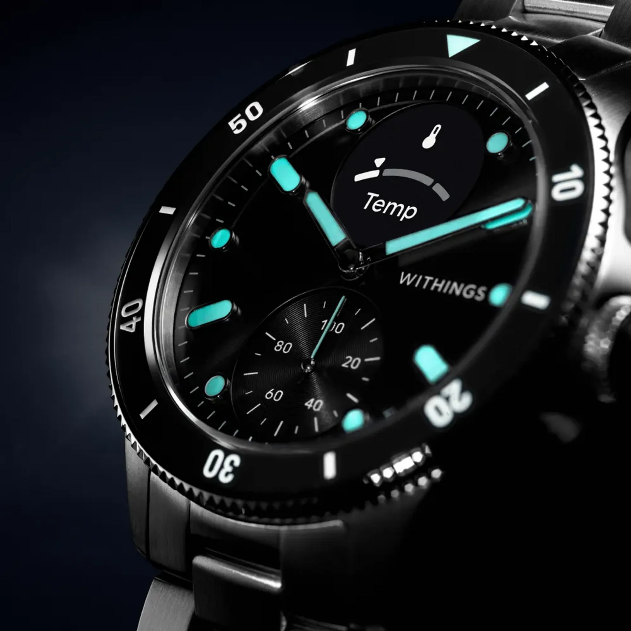 WITHINGS Smartwatch ScanWatch Nova 42mm - Schwarz image