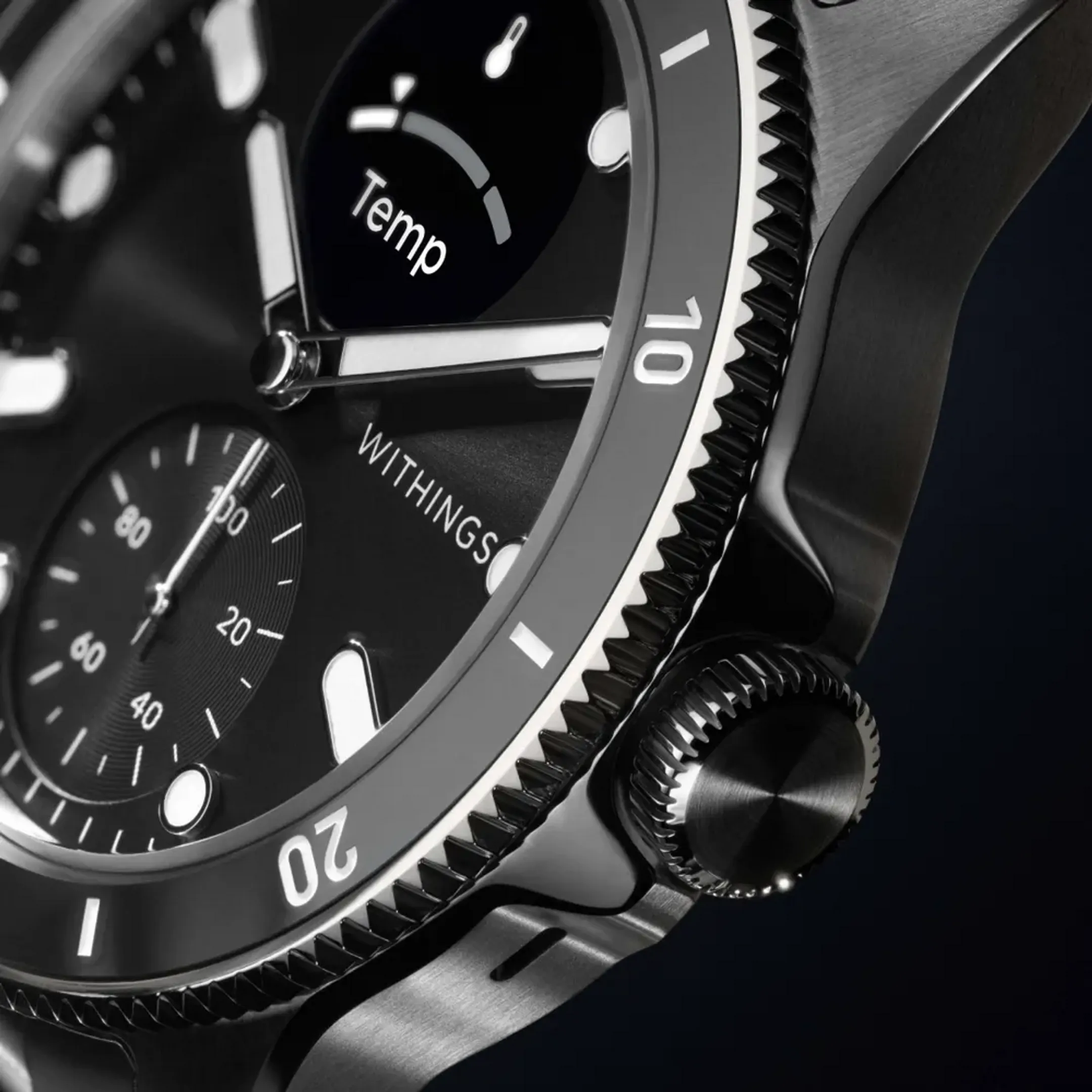 WITHINGS Smartwatch ScanWatch Nova 42mm - Schwarz image