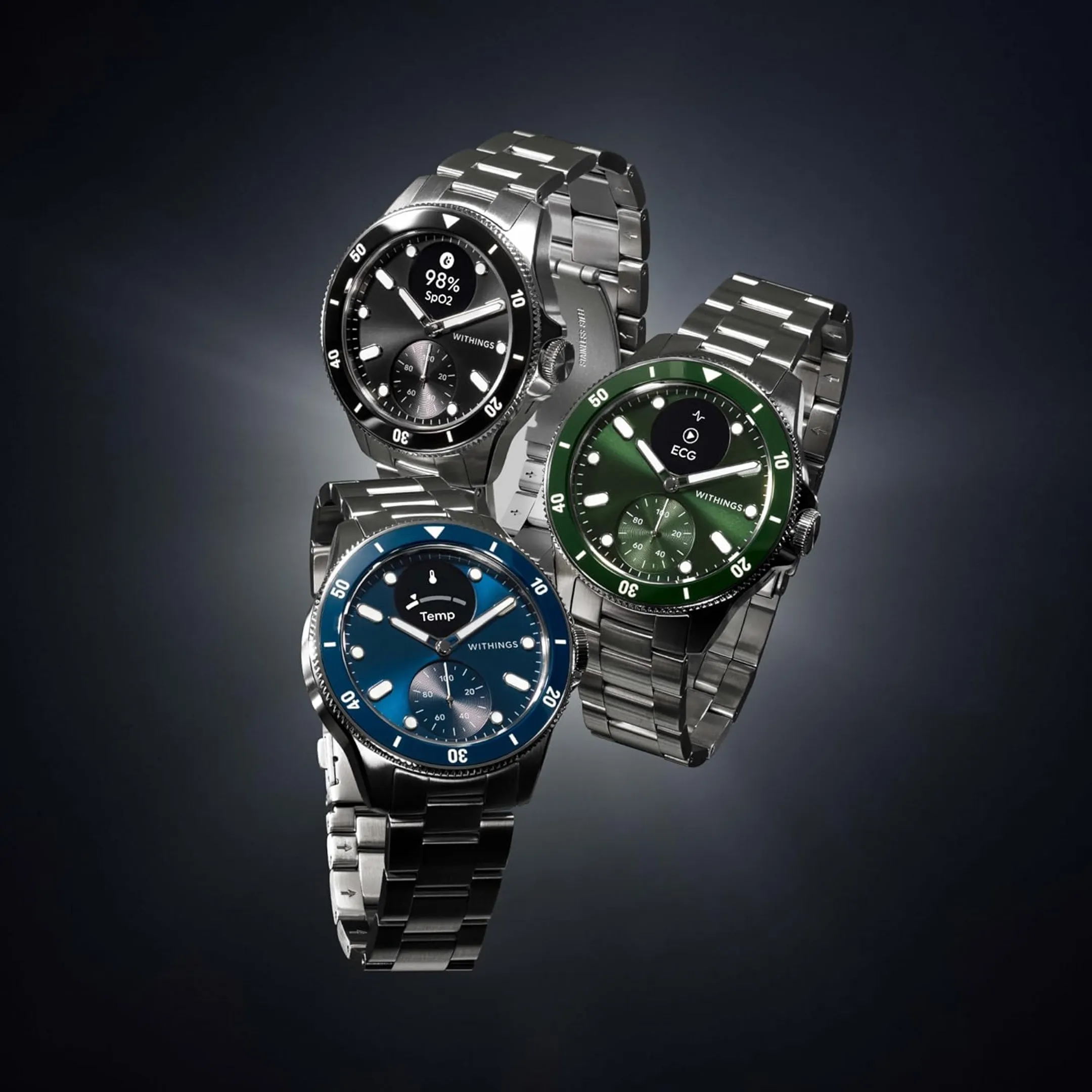 WITHINGS Smartwatch ScanWatch Nova 42mm - Schwarz image