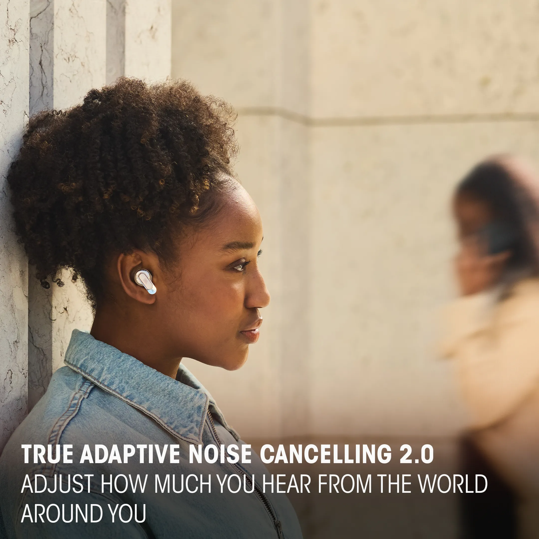 JBL Tour Pro 3 True Wireless Noise Cancelling Earbuds with Smart Charging Case - Black image