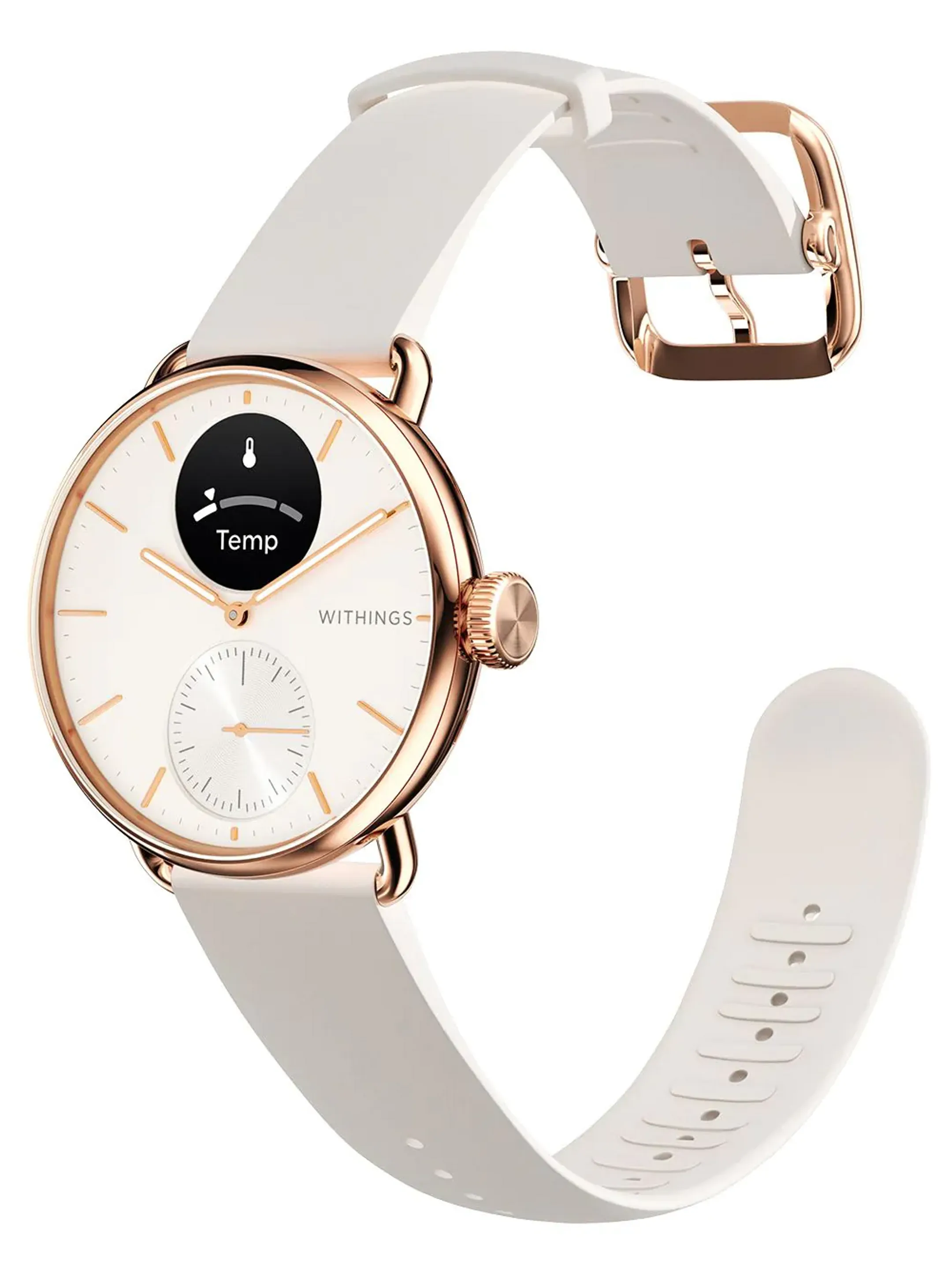 WITHINGS Smartwatch ScanWatch 2 - 38 mm - Gold Pink image