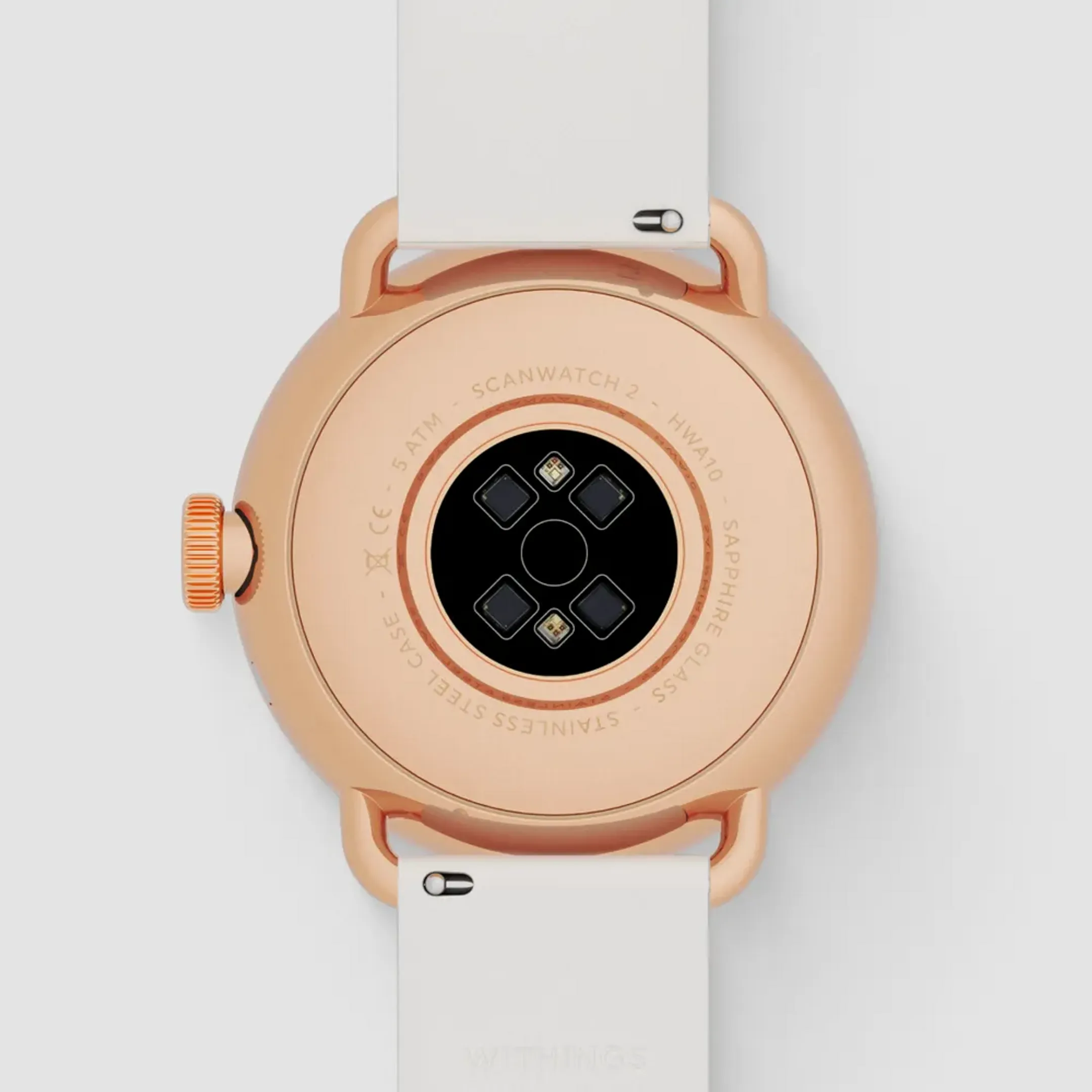 WITHINGS Smartwatch ScanWatch 2 - 38 mm - Gold Pink image