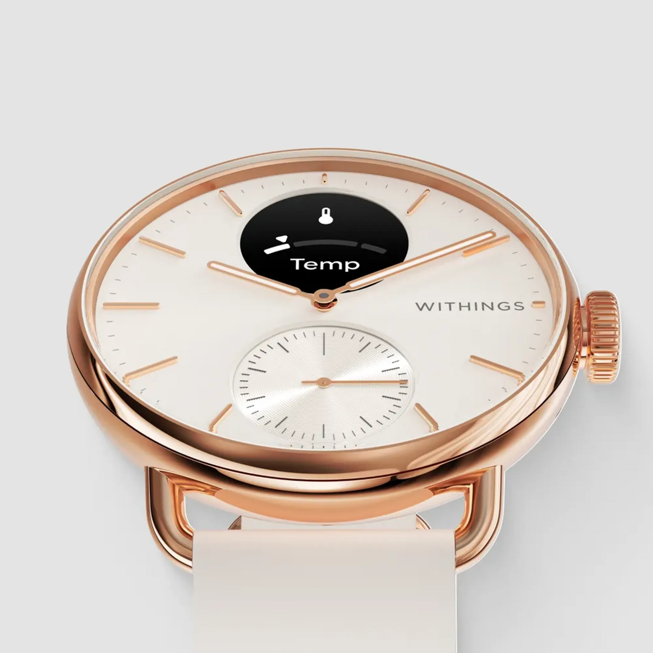WITHINGS Smartwatch ScanWatch 2 - 38 mm - Gold Pink image