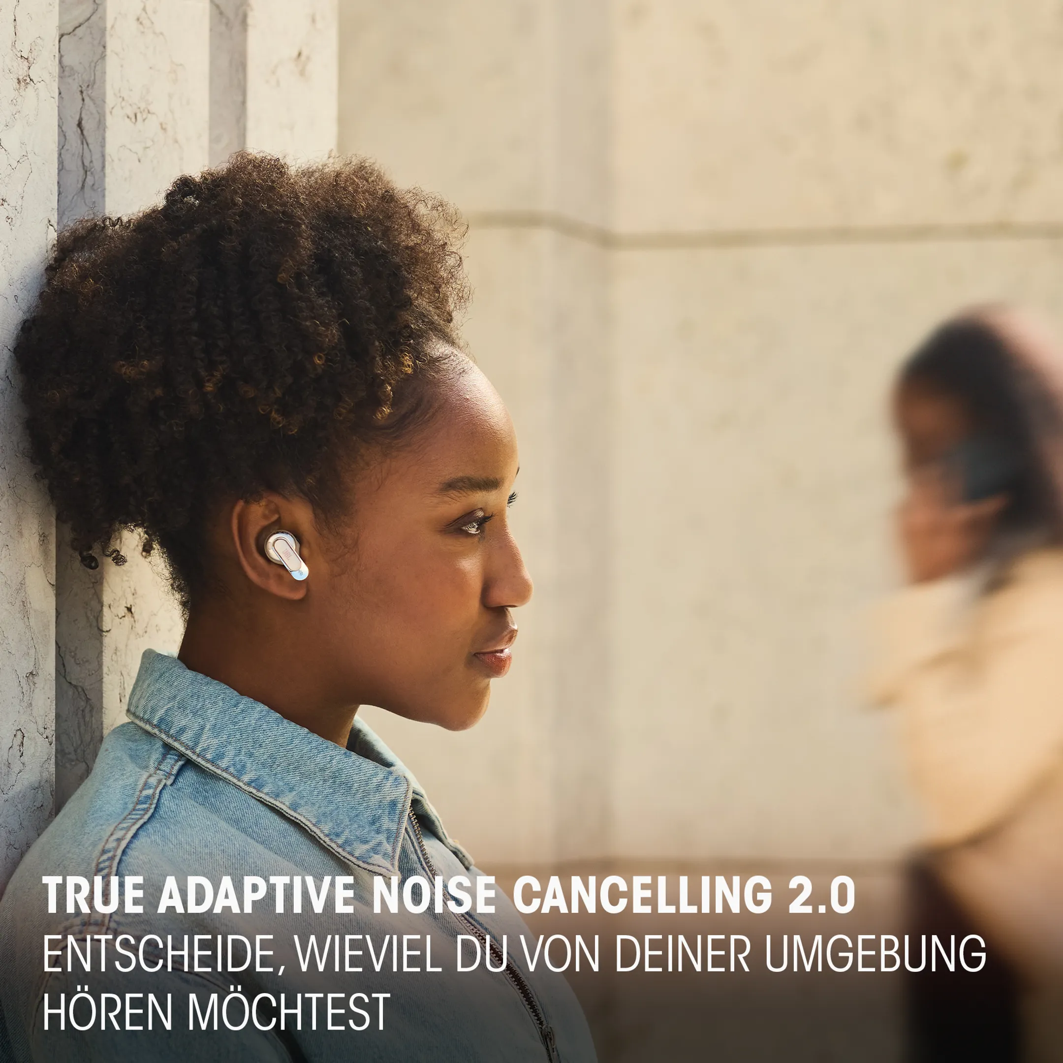 JBL Tour Pro 3 Kabellose Noise-Cancelling-Ohrhörer mit Smart Charging Case - Schwarz image