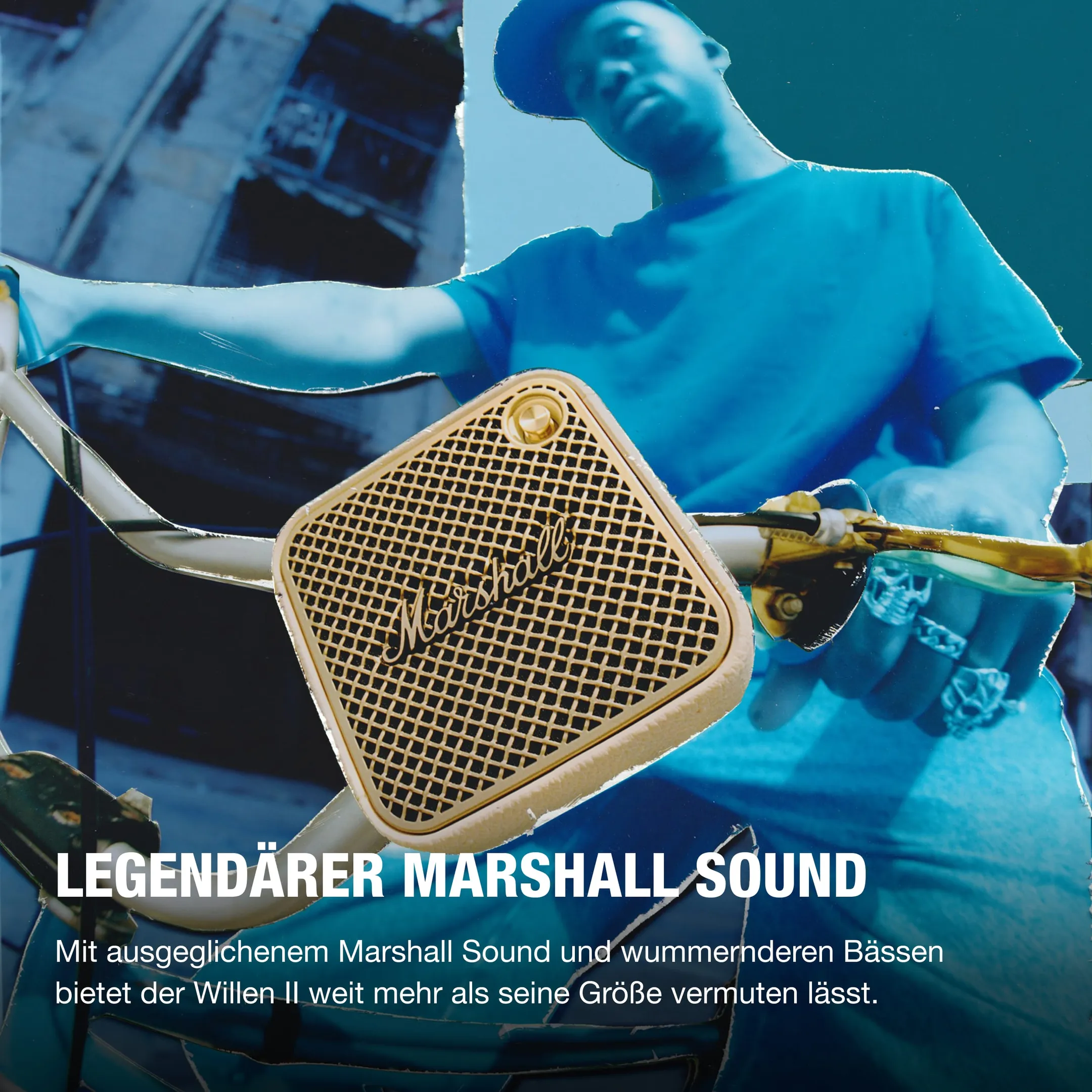Marshall Willen II Bluetooth-Lautsprecher - Cream image