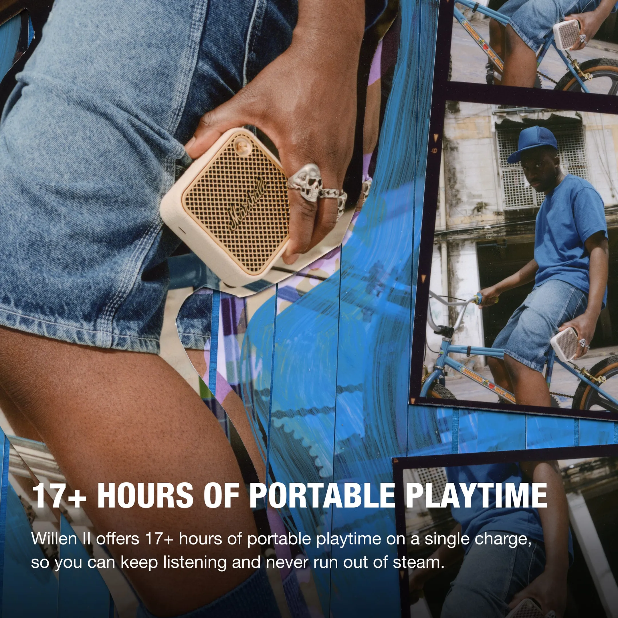 Marshall Willen II Bluetooth speaker - Cream image