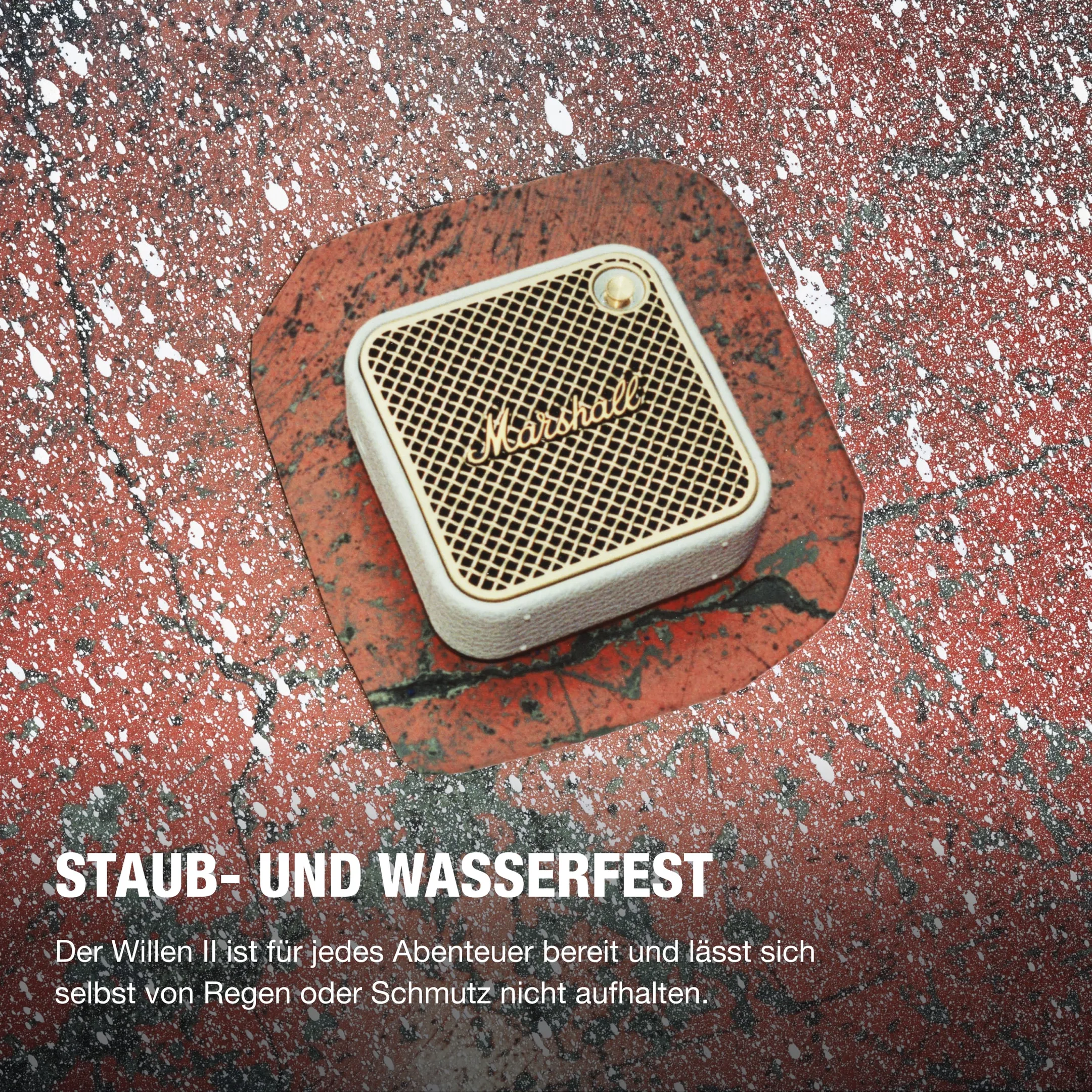 Marshall Willen II Bluetooth-Lautsprecher - Cream image