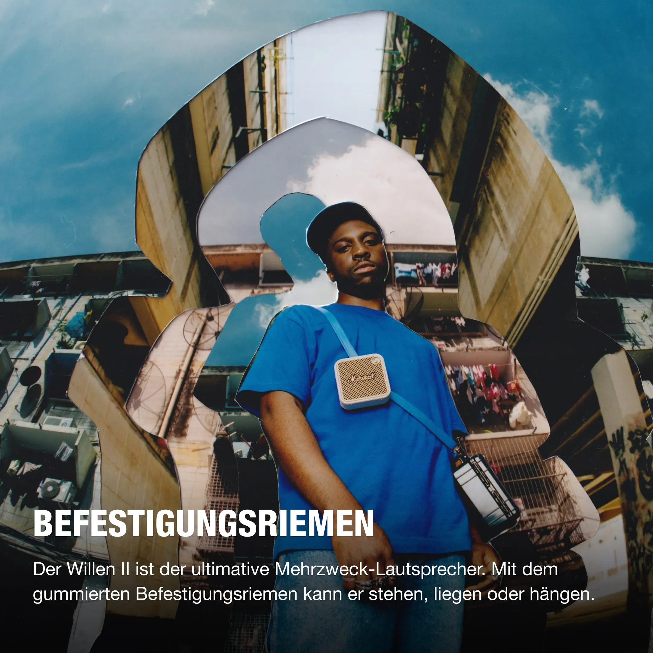 Marshall Willen II Bluetooth-Lautsprecher - Cream image