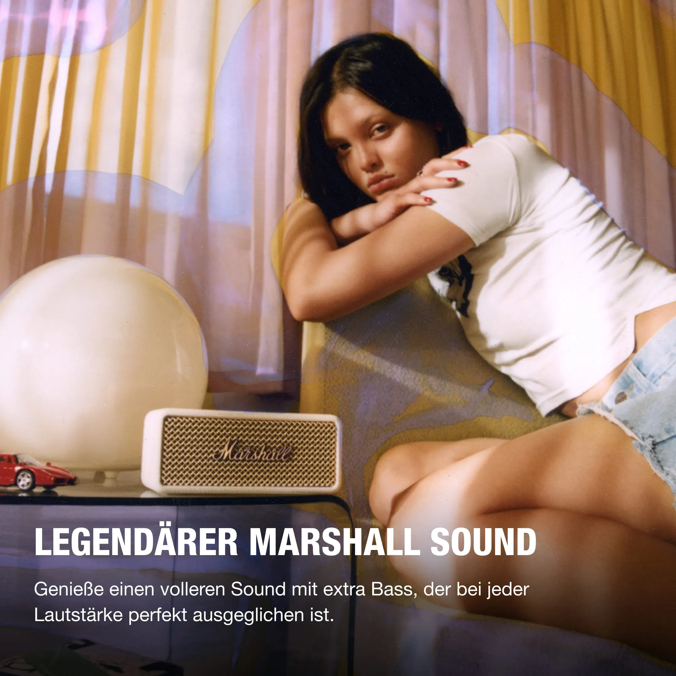 Marshall Emberton III Bluetooth-Lautsprecher - Cream image