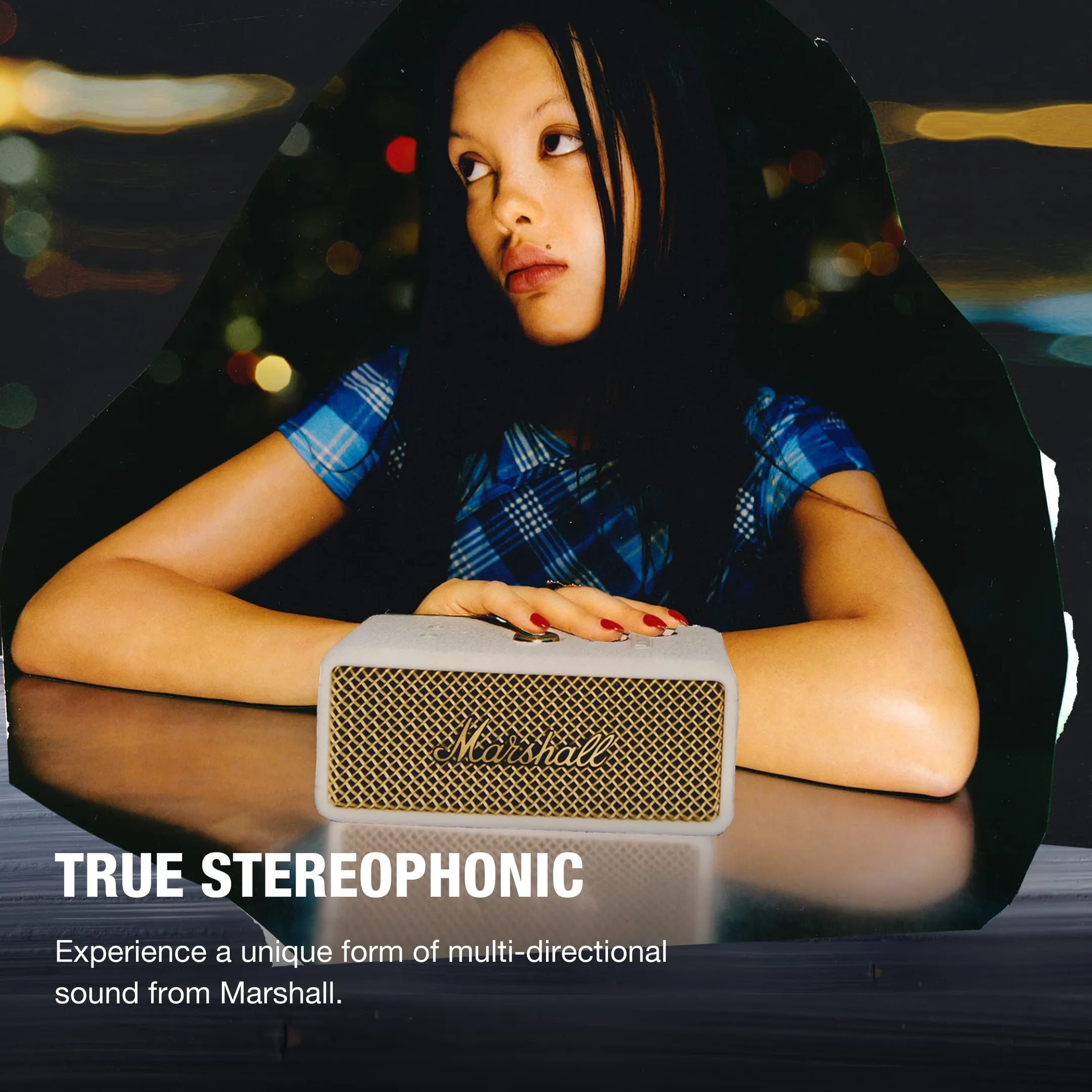 Marshall Emberton III Bluetooth speaker - Cream image