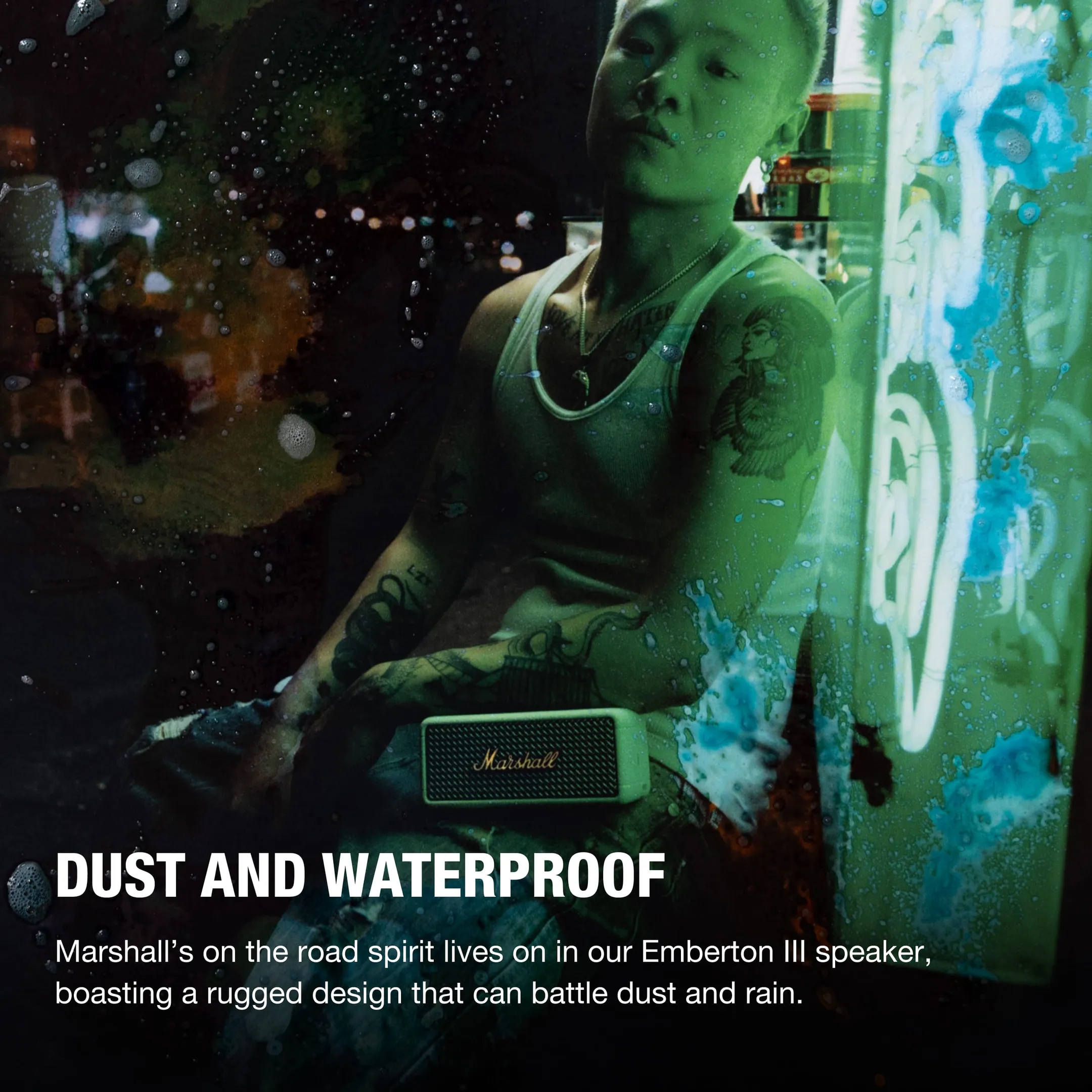 Marshall Emberton III Bluetooth speaker - Cream image