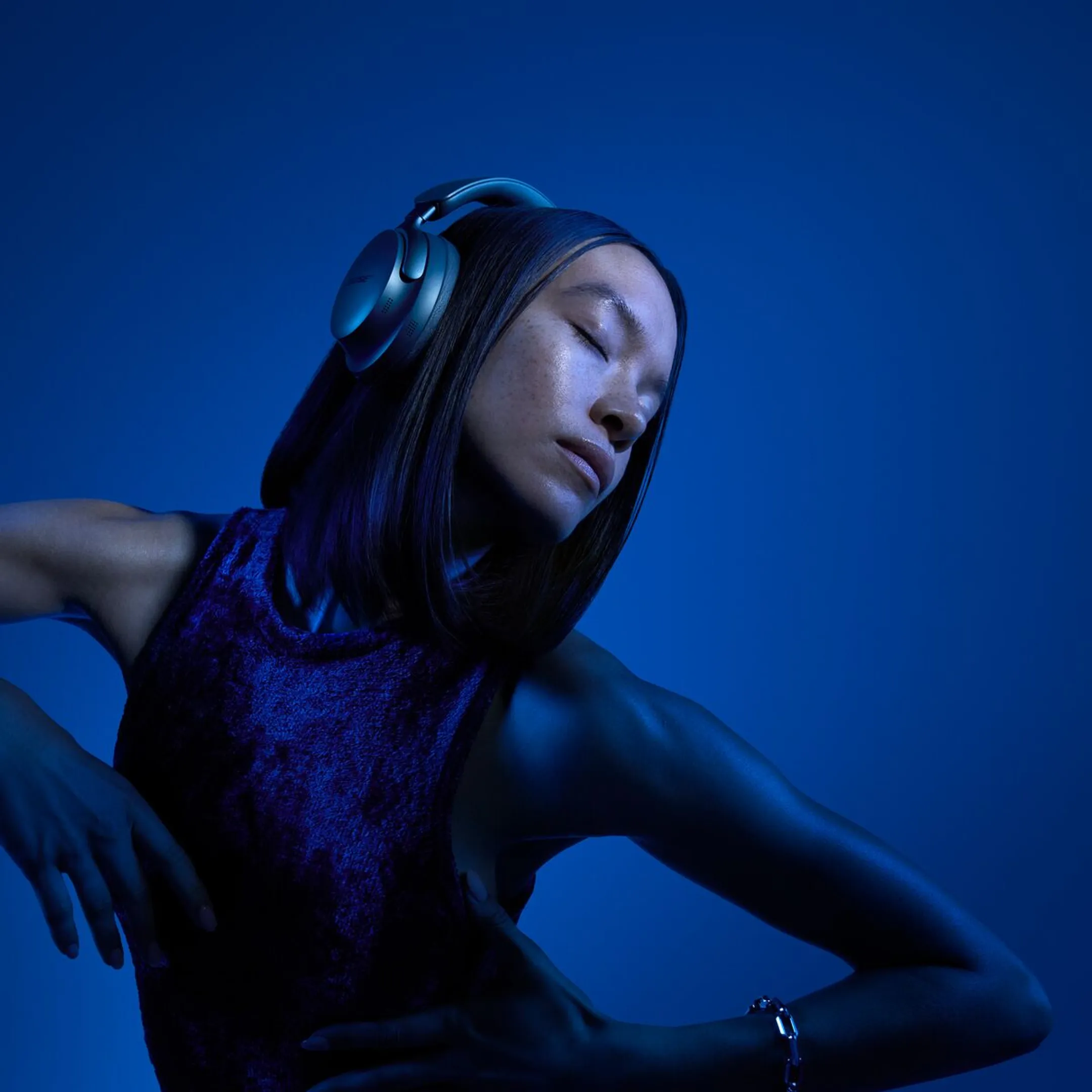 Bose QuietComfort Ultra Kabellose Kopfhörer - Lunar Blue image