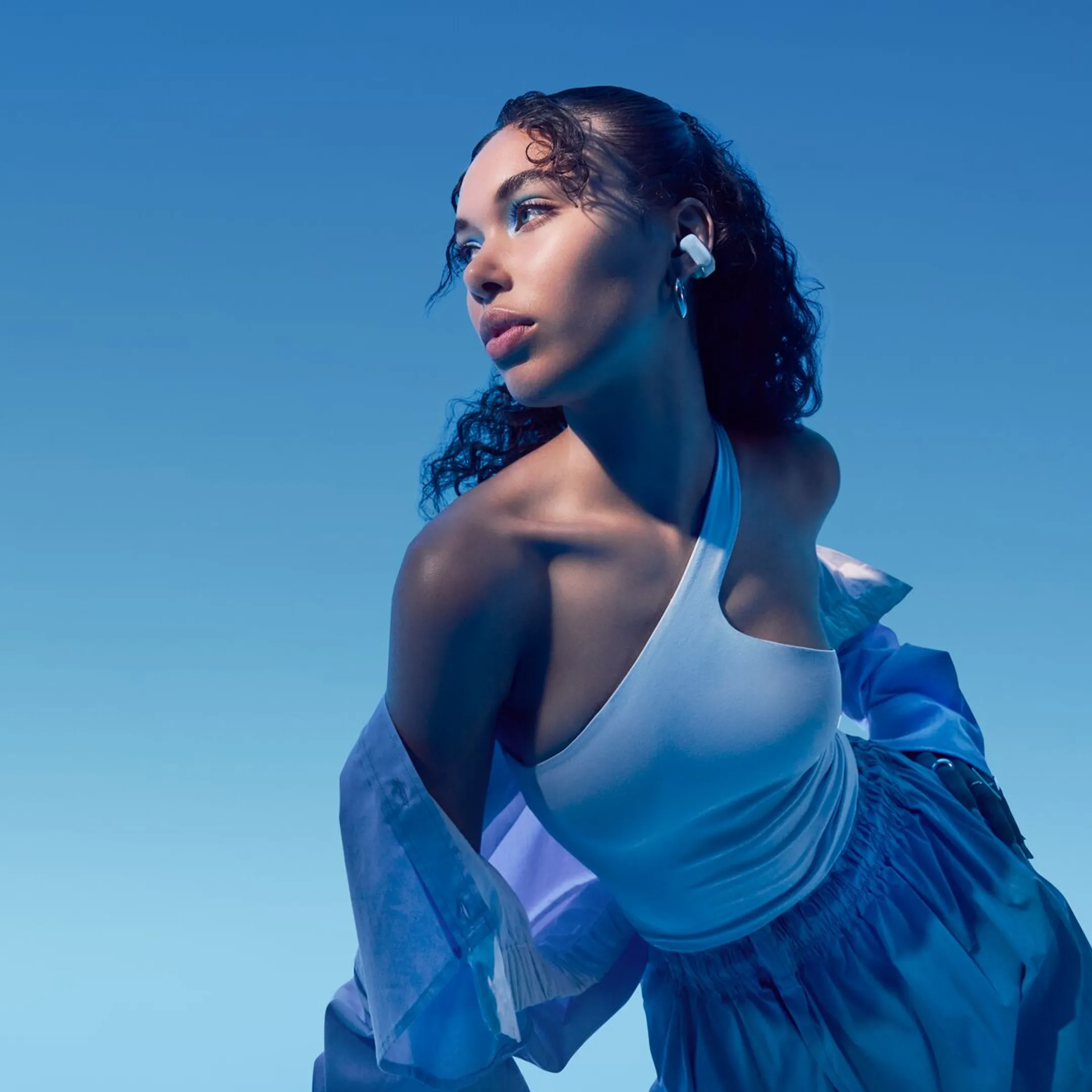 Bose Kabellose Open-Ear-Kopfhörer Ultra - Moonstone Blue image