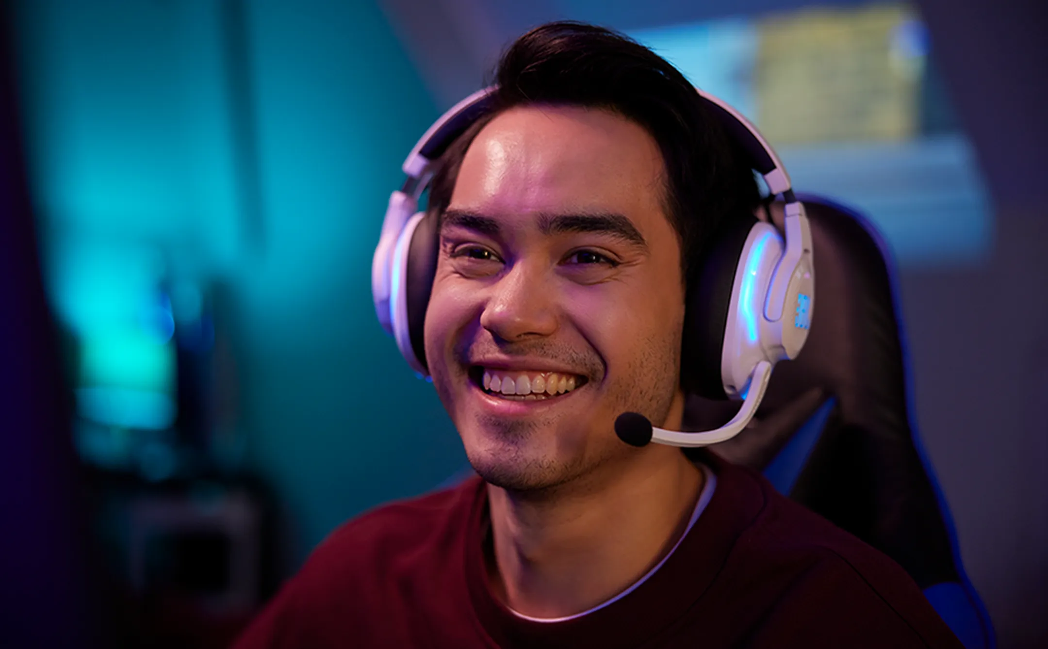 JBL Casque Gaming Quantum 910P - Blanc image