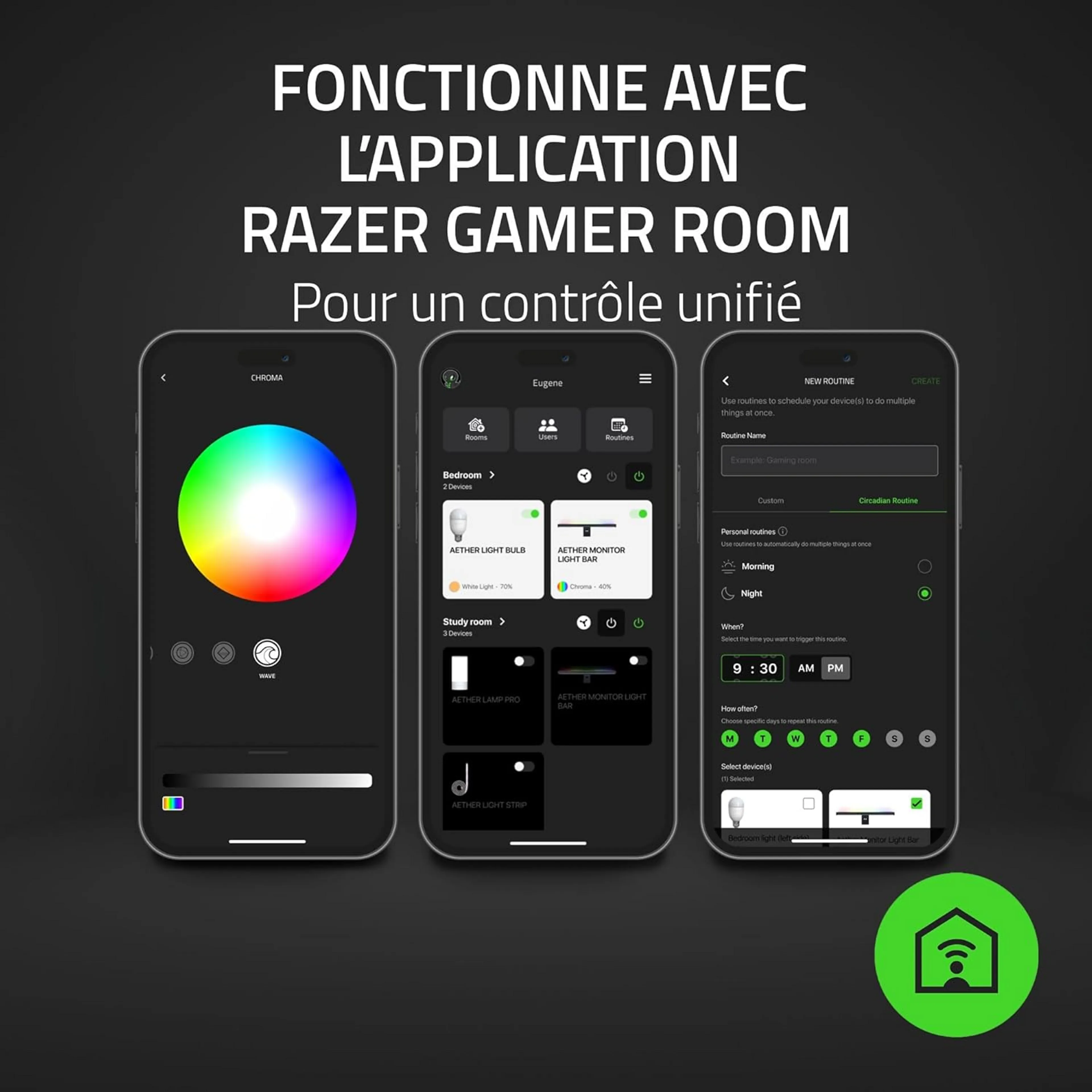 Razer Lampe LED pour Streaming Aether Monitor Light Bar image