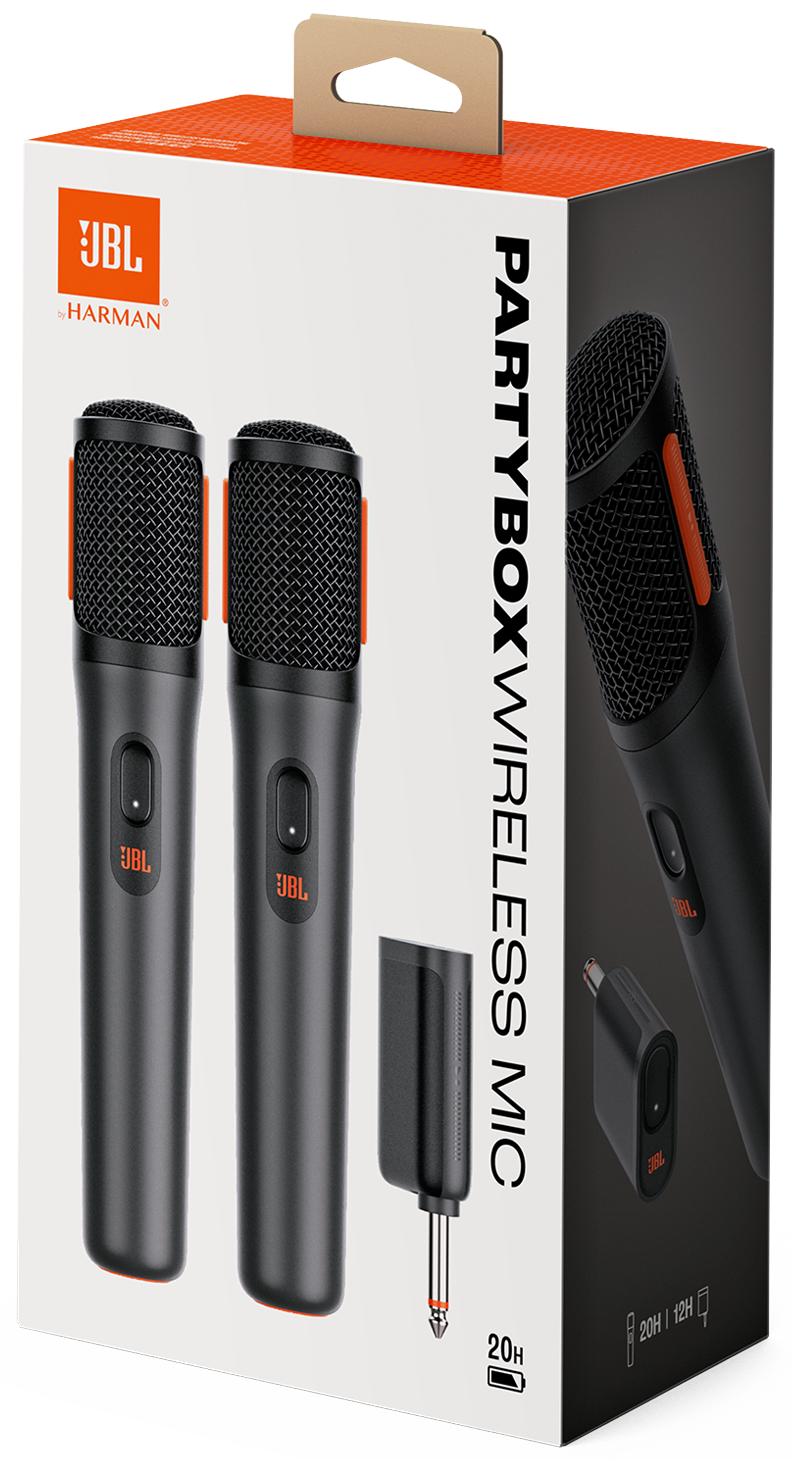 【美品】JBL PartyBox Wireless Mic 2本セット JBL PartyBox Wireless Mic | デジタルワイヤレスマイク