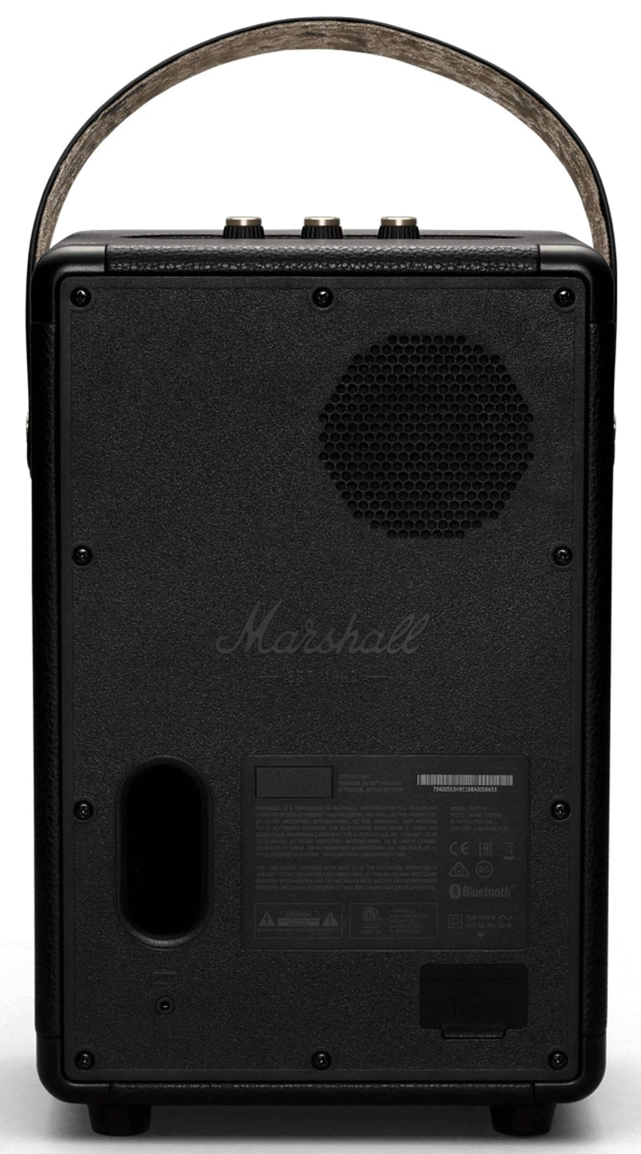 Marshall Enceinte Bluetooth Tufton - Black and Brass image