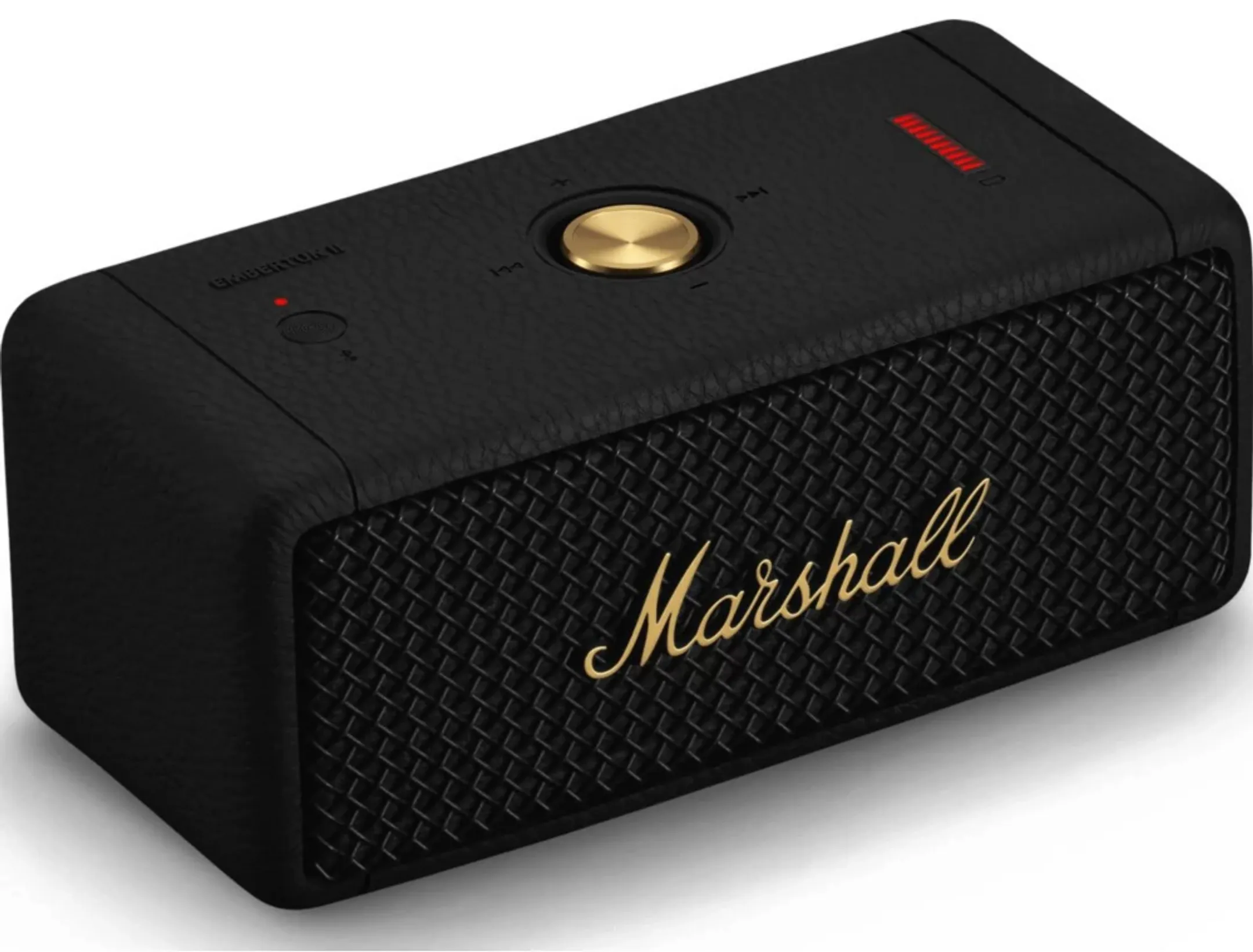 Marshall Emberton II Bluetooth speaker - Black and Brass image