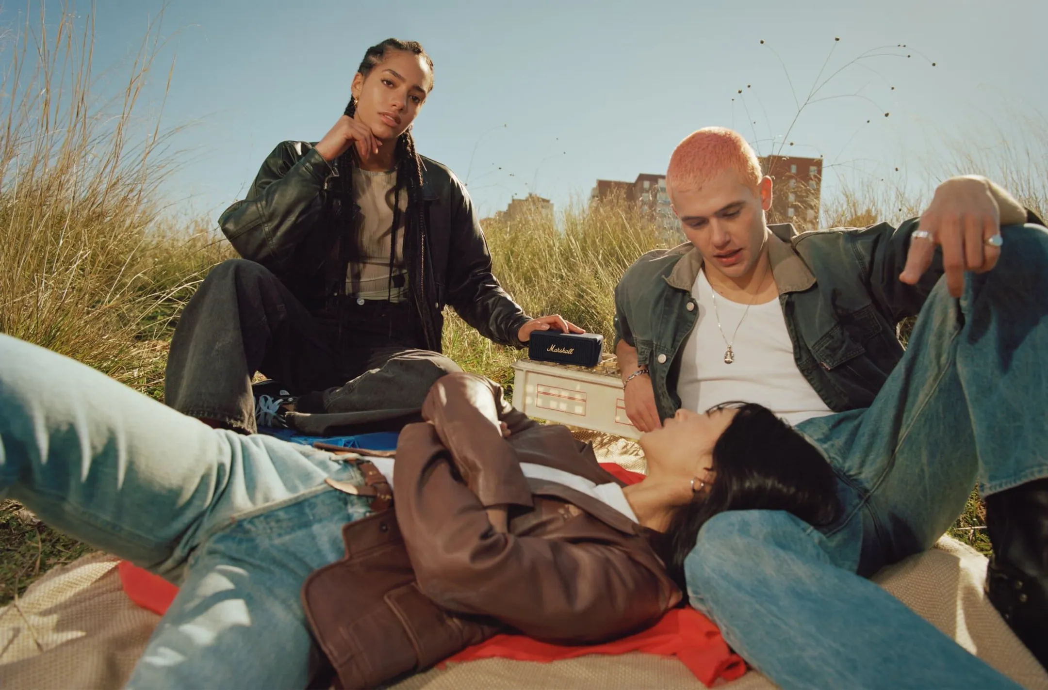 Marshall Emberton II Bluetooth speaker - Black and Brass image