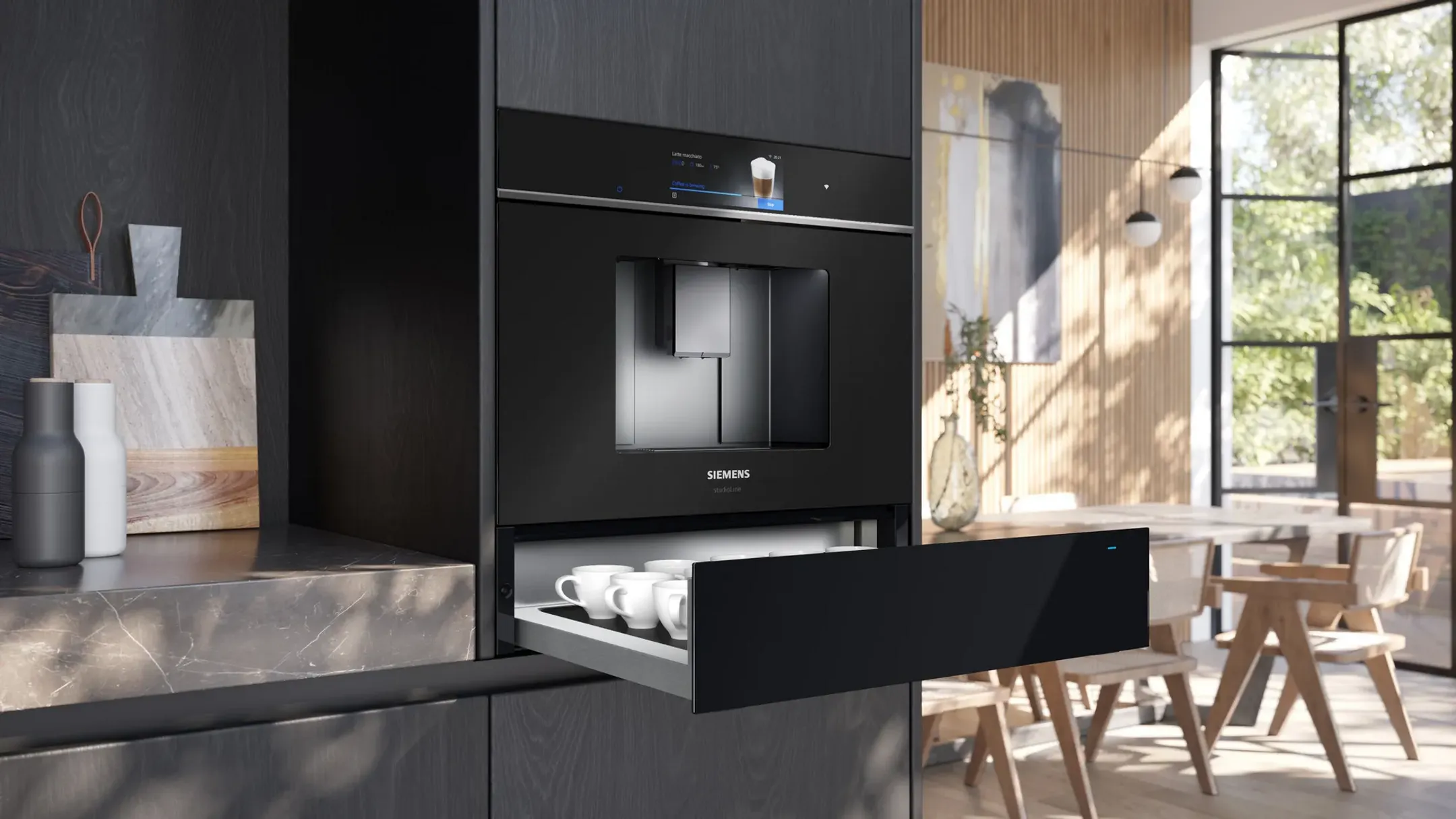 Siemens Built-in warming drawer iQ700 BI710C1B1 image