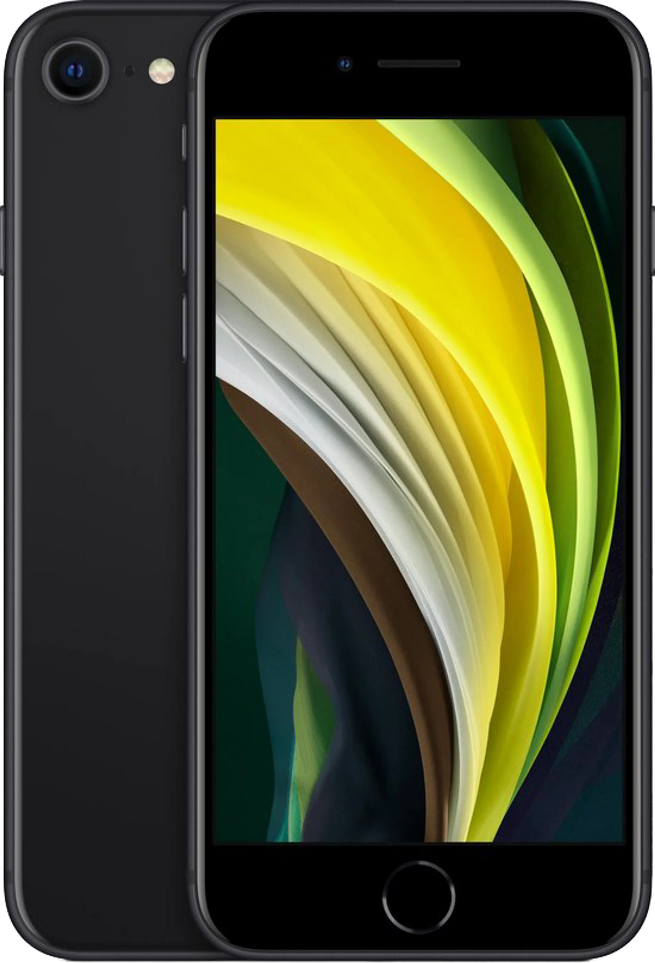 Apple iPhone SE (2020) 128 Go - Black - Refurbished - Grade B image