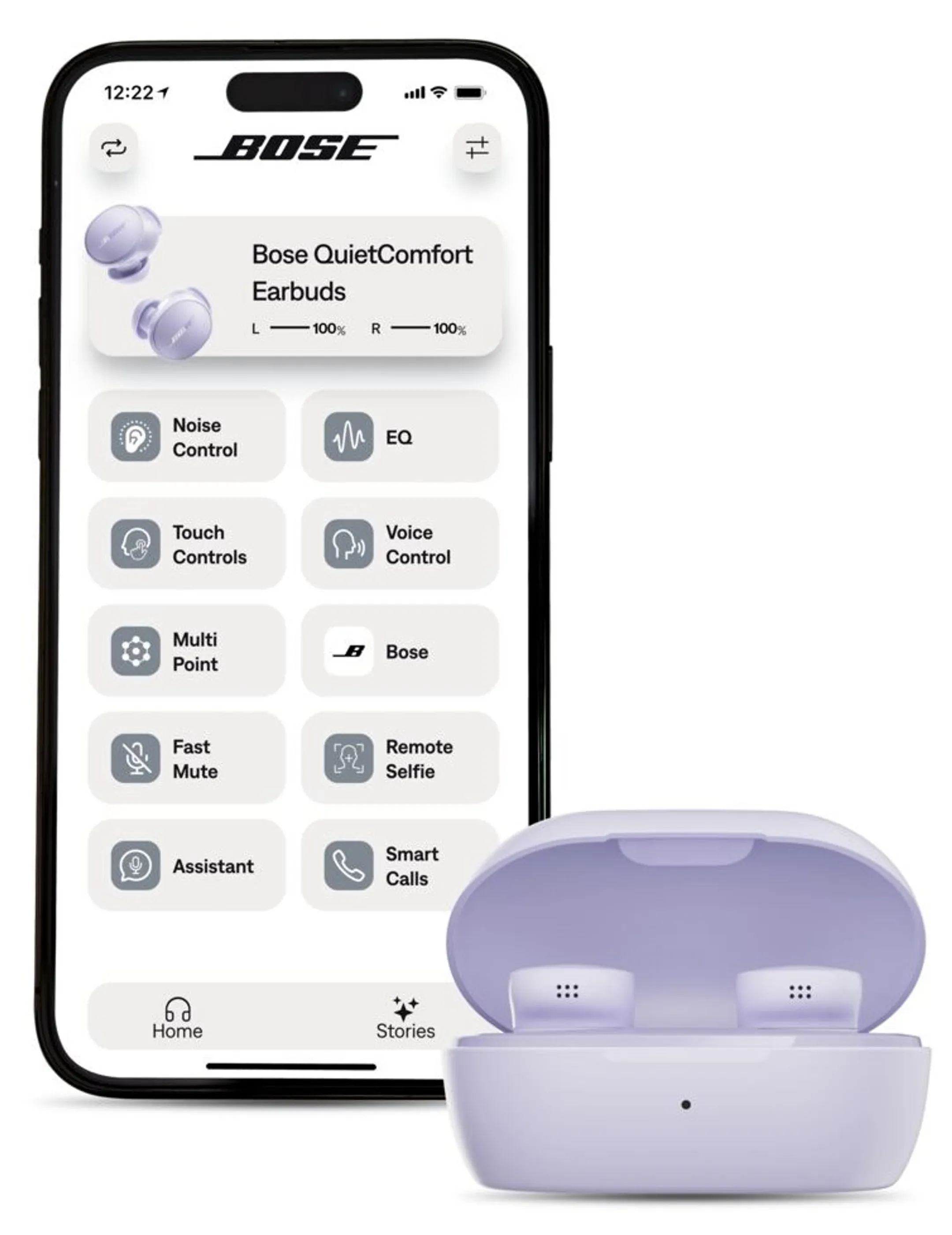 Bose Ecouteurs sans fil à réduction de bruit QuietComfort - Mauve image