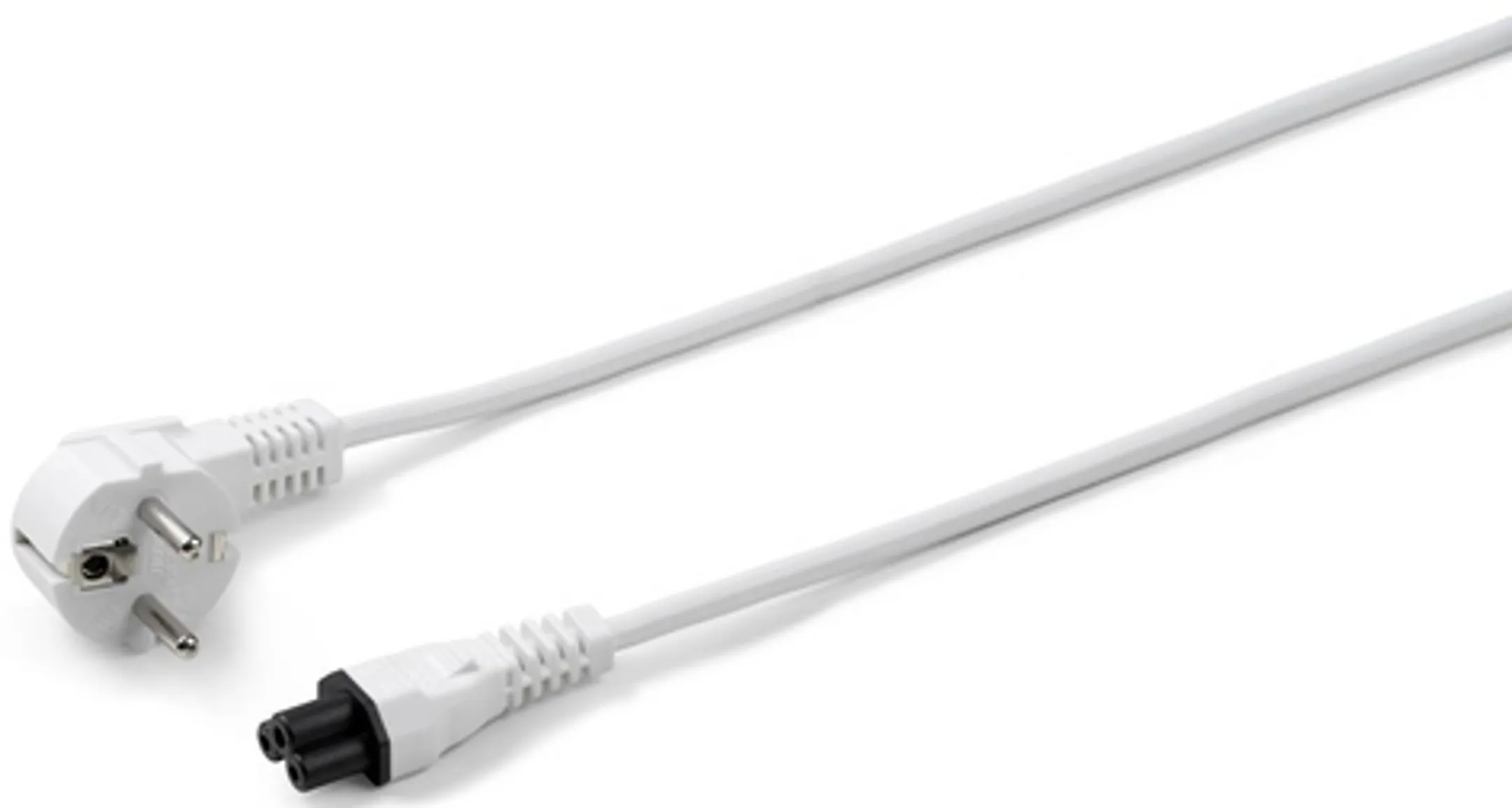 Schuko power cable - C5 - 1.8m - White
