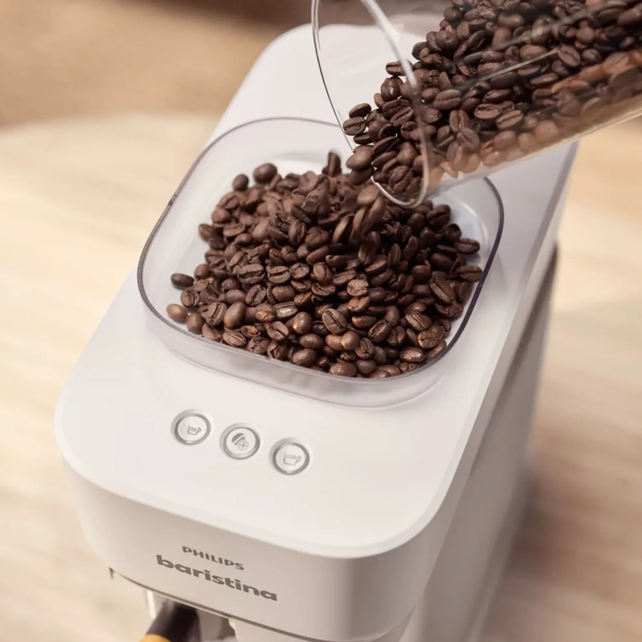 Philips Machines à espresso Baristina BAR302/20 - Blanc image