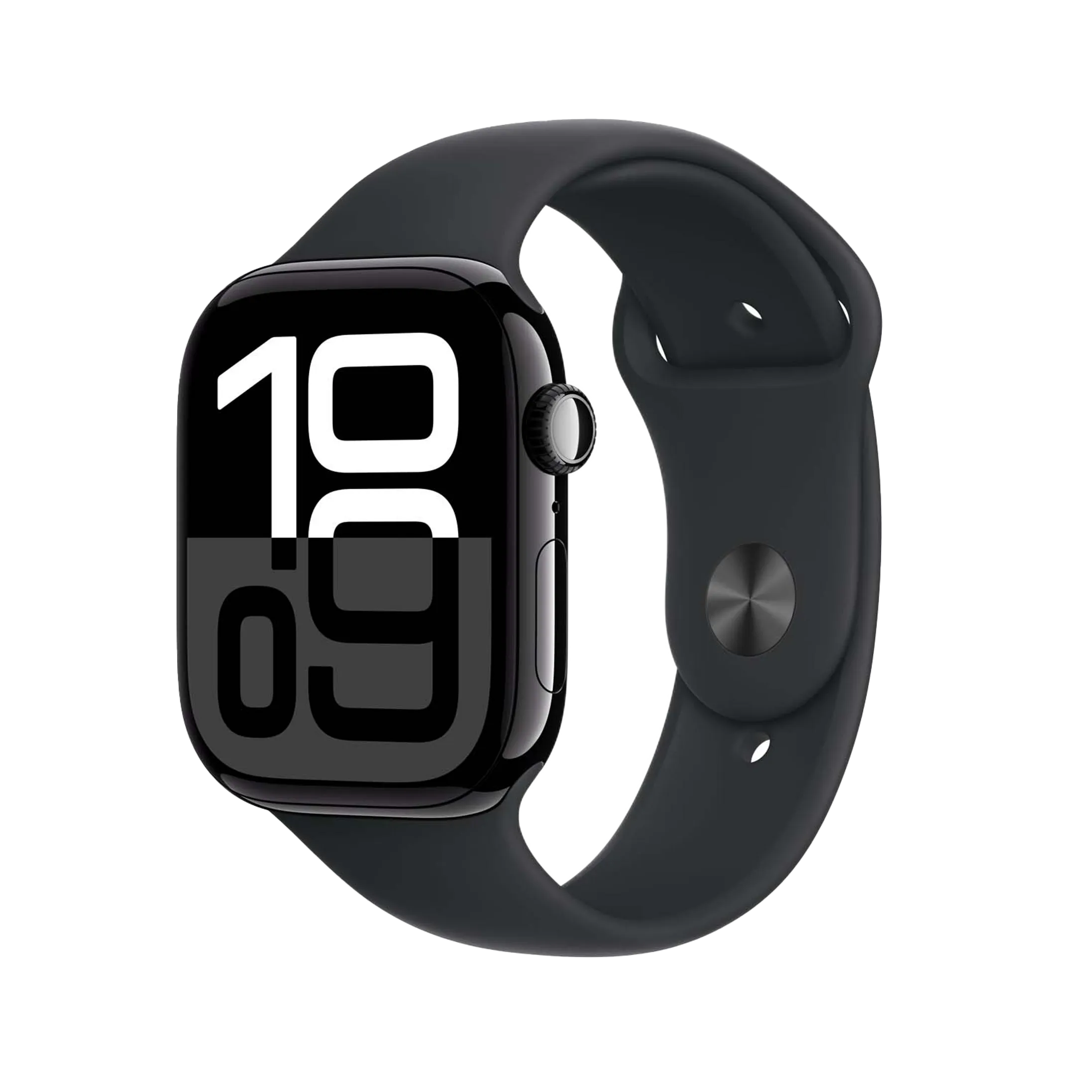Watch Series 10 GPS - 46mm - Aluminium - Noir - Black Sport Band - M/L