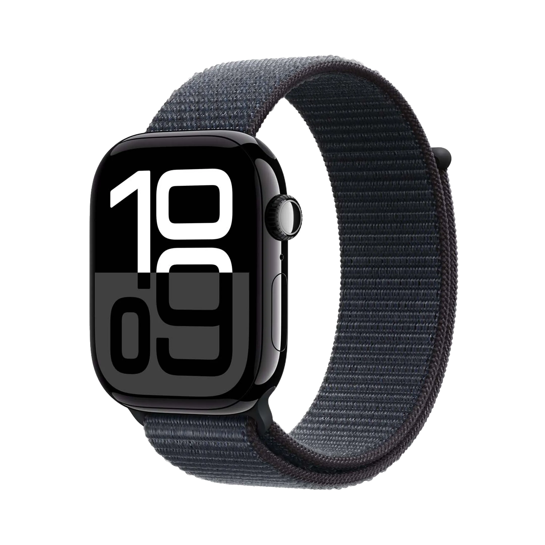 Watch Series 10 GPS - 46mm - Aluminium - Noir - Sport Loop Encre violette
