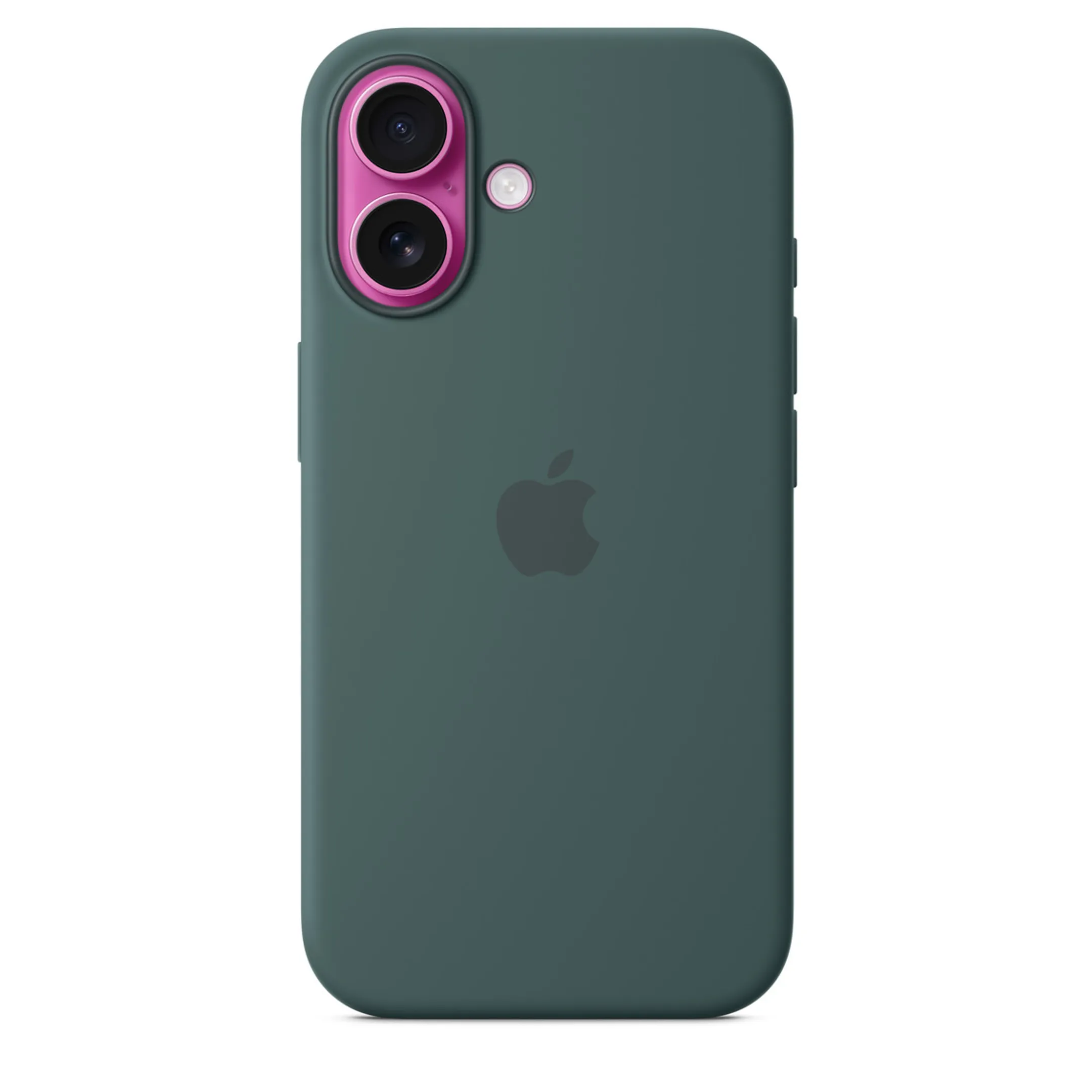 Apple Coque silicone avec MagSafe pour iPhone 16 - Vert lacustre image