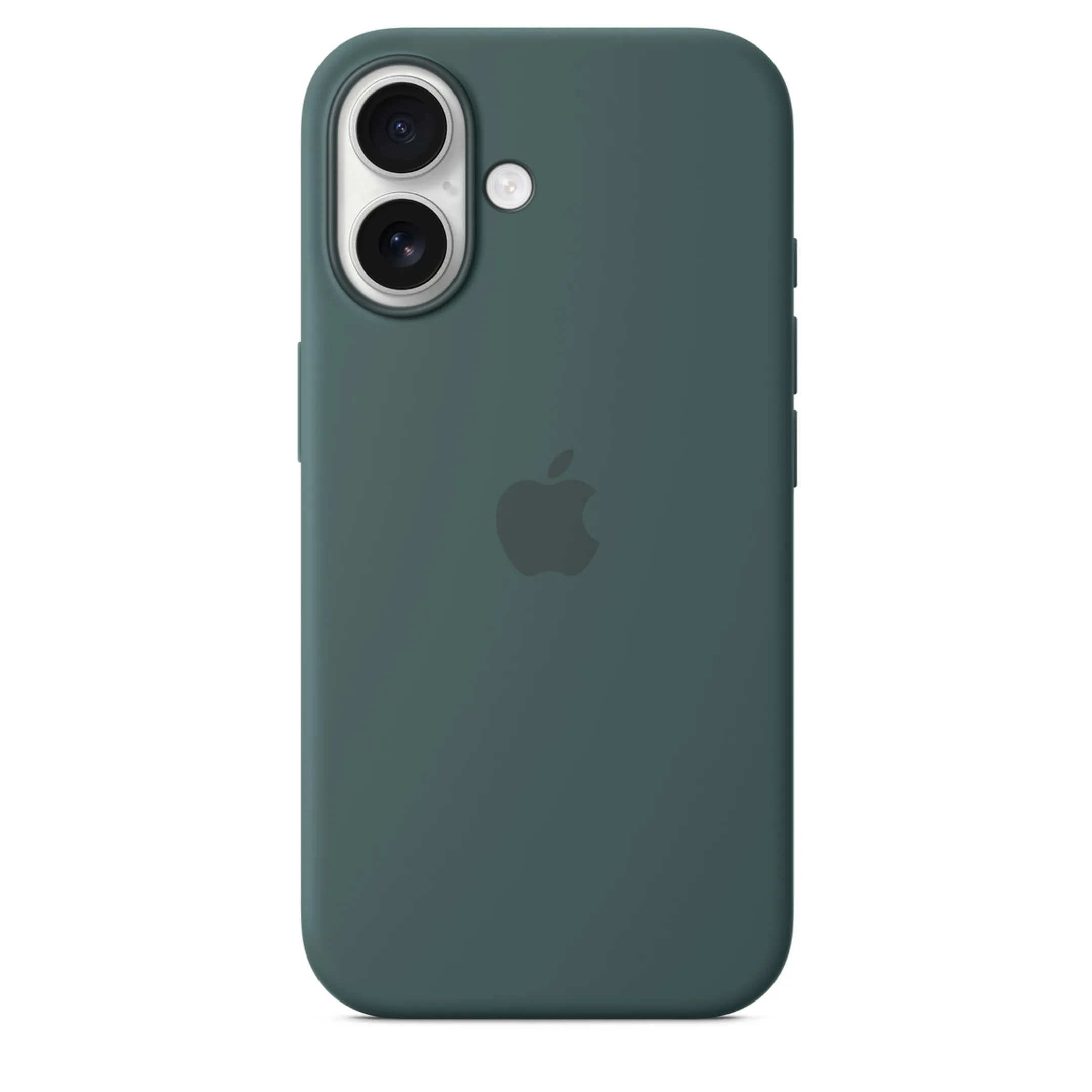 Apple Coque silicone avec MagSafe pour iPhone 16 - Vert lacustre image