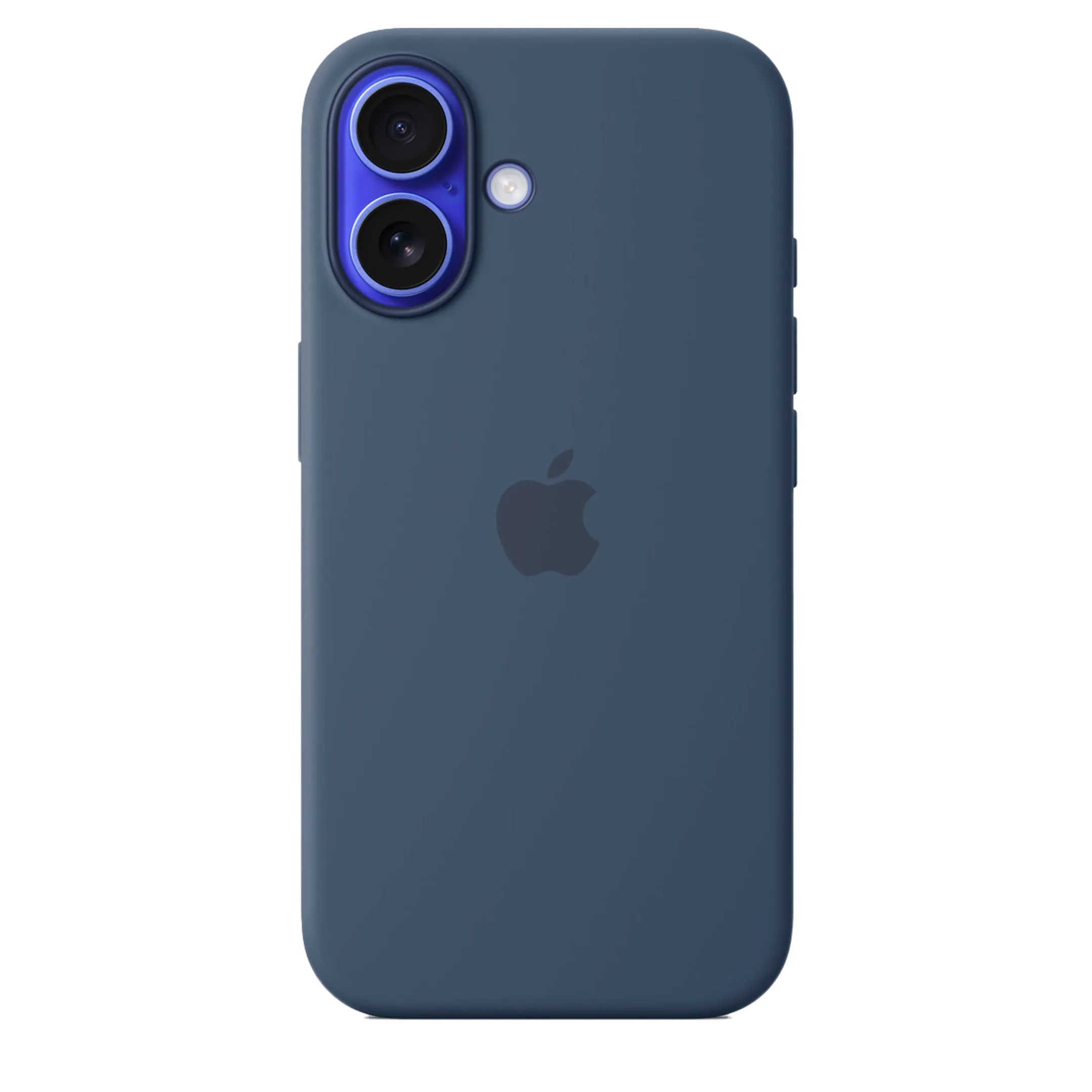 Coque en silicone MagSafe pour iPhone 16 Plus - Denim