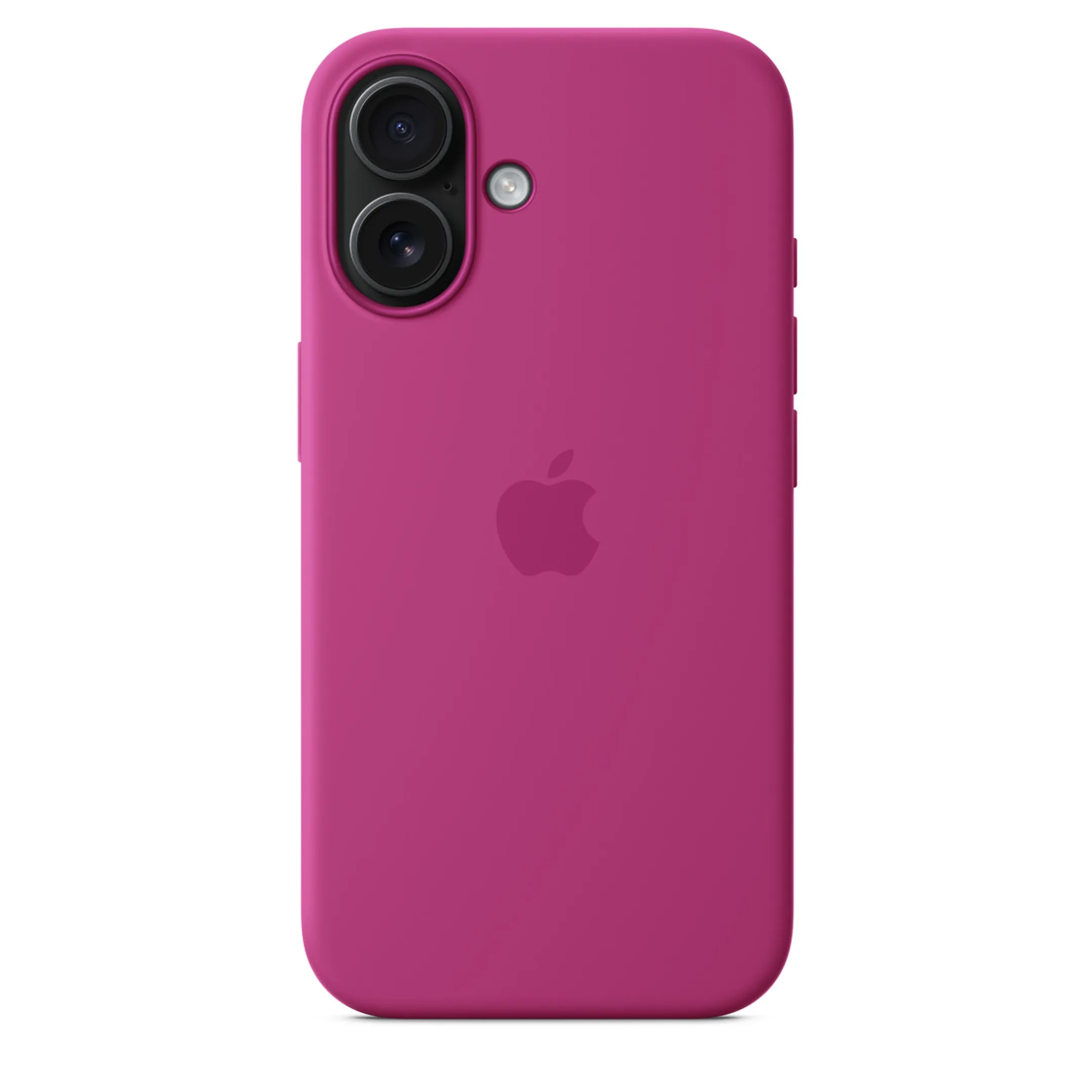 Apple Coque silicone avec MagSafe pour iPhone 16 - Fuchsia image